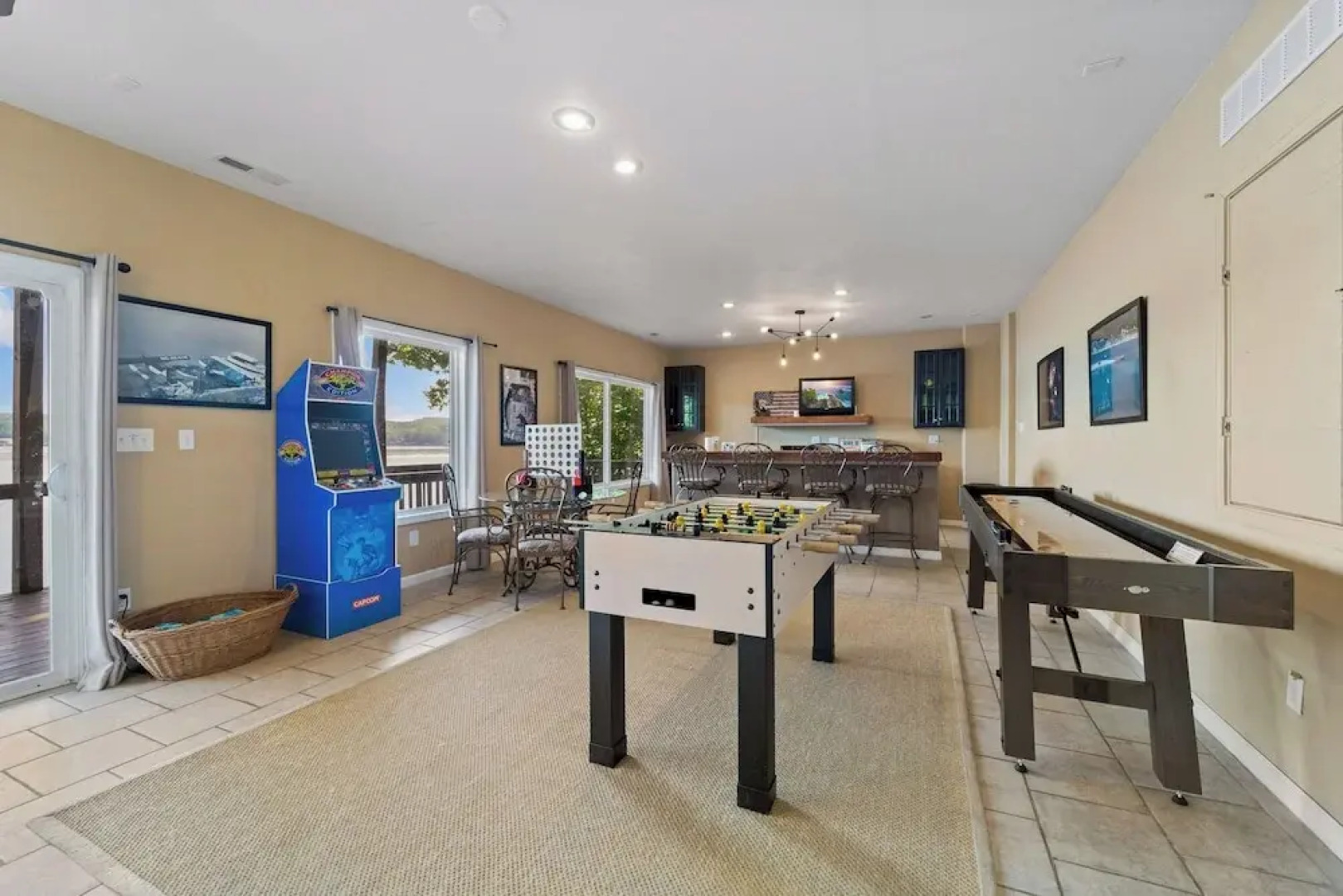 Lakefront Ozarks Home: Tiki Bar, Pool, Deck, Views