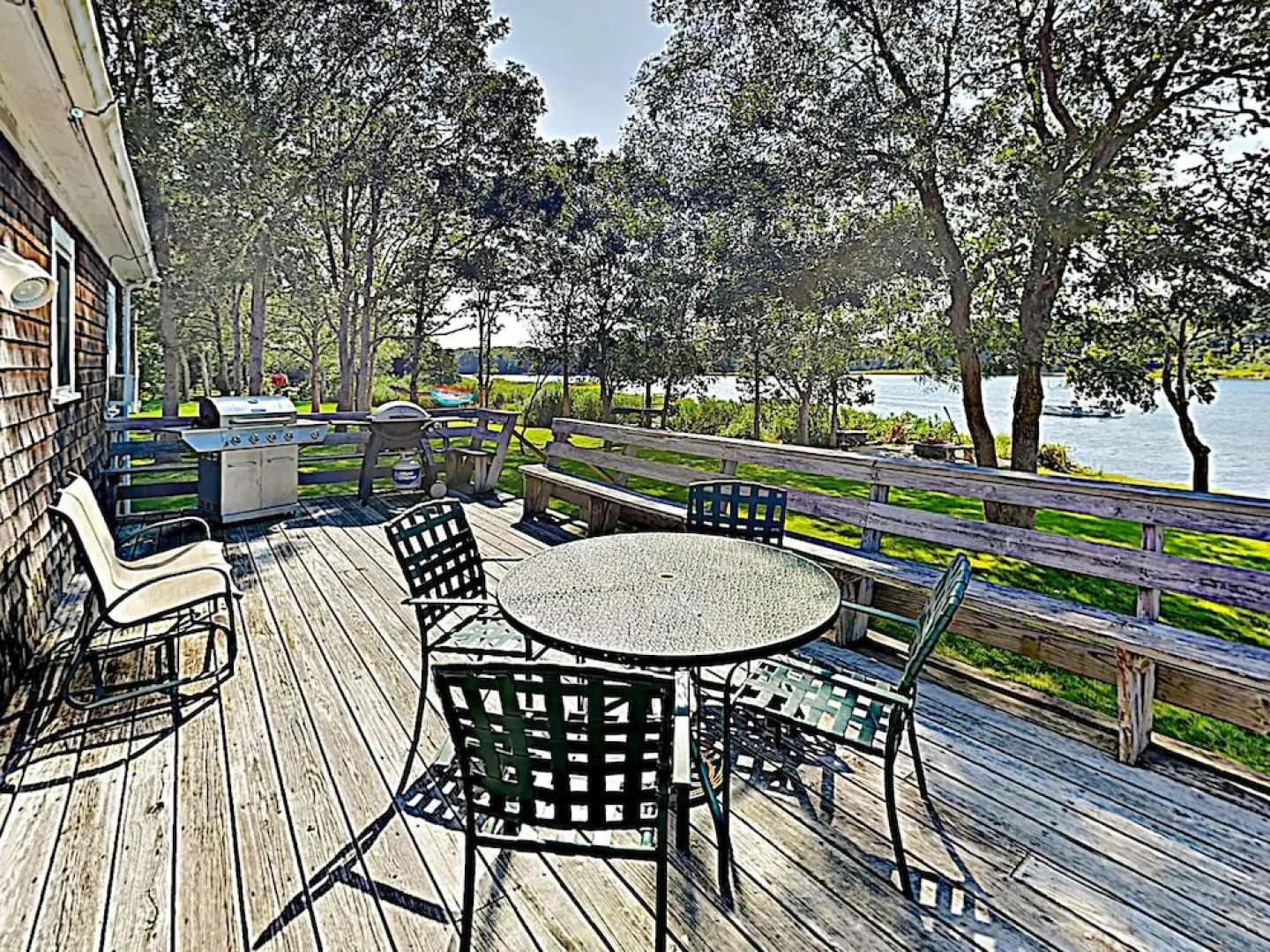 Scenic Bourns Pond 4 Bedrooms 2 Bathrooms Home