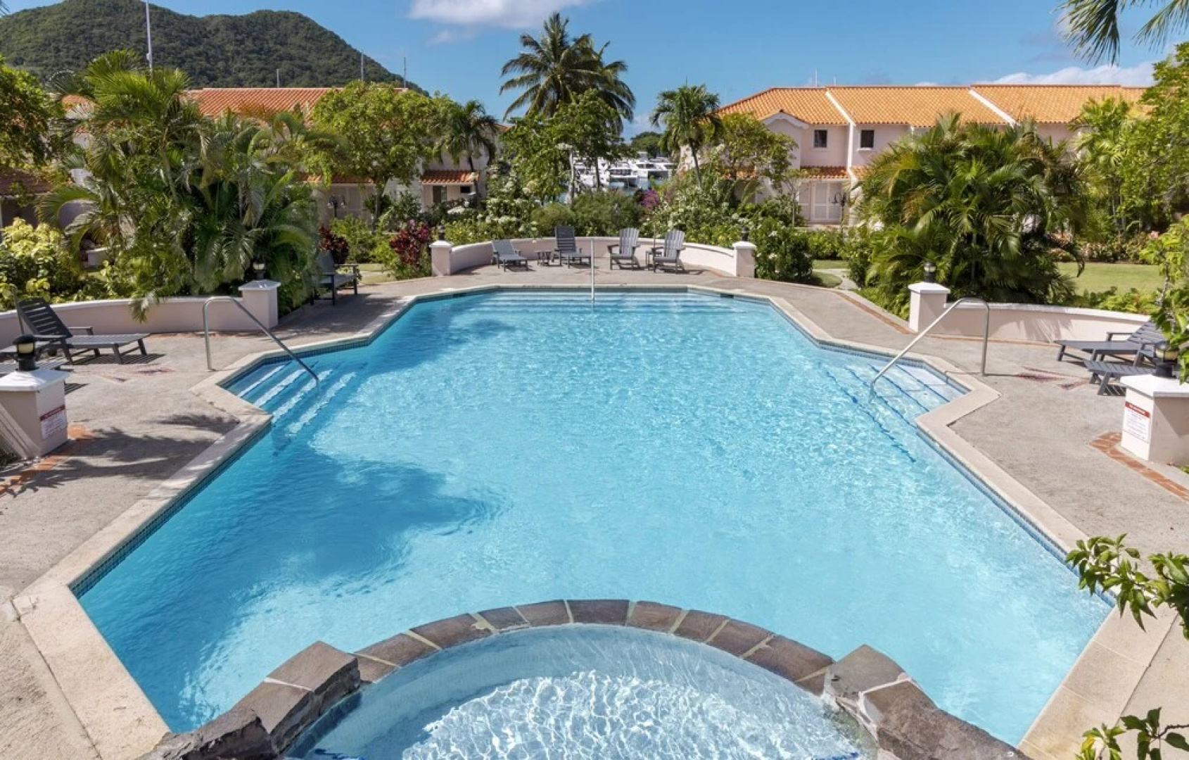 The Anchorage #5 a 2 bedroom Waterfront Condo in Rodney Bay 2 Condo by RedAwning