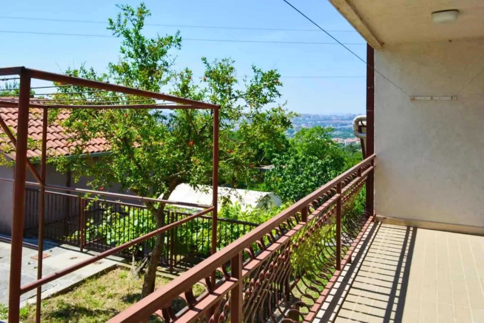 Apartment with 2 bedrooms in Klis with wonderful mountain view furnished balcony and WiFi 10 km from the beach