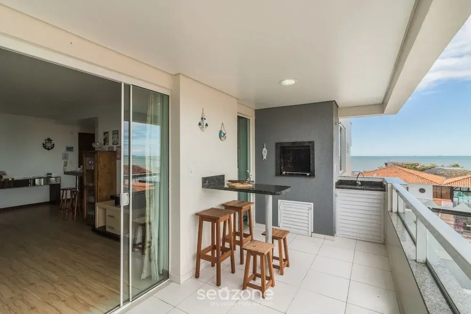 Side Sea View Apart 120m From the Beach EEI0303