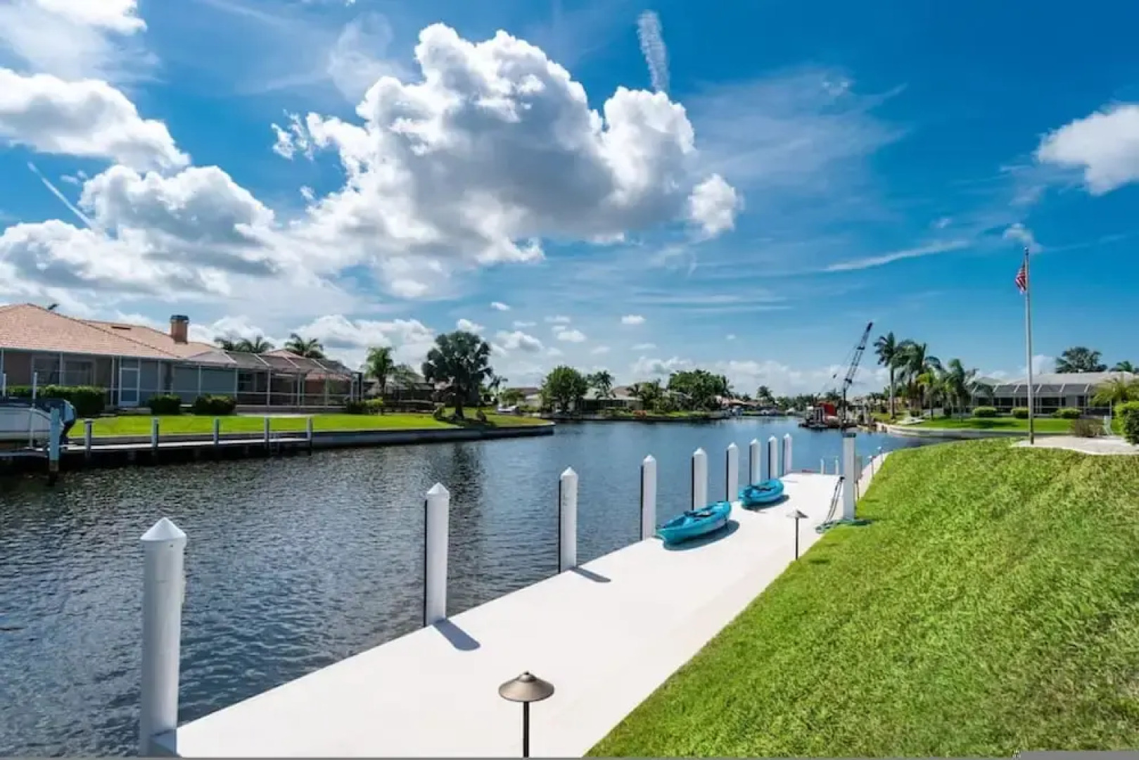 Waterfront Villa With Heated Pool Spa