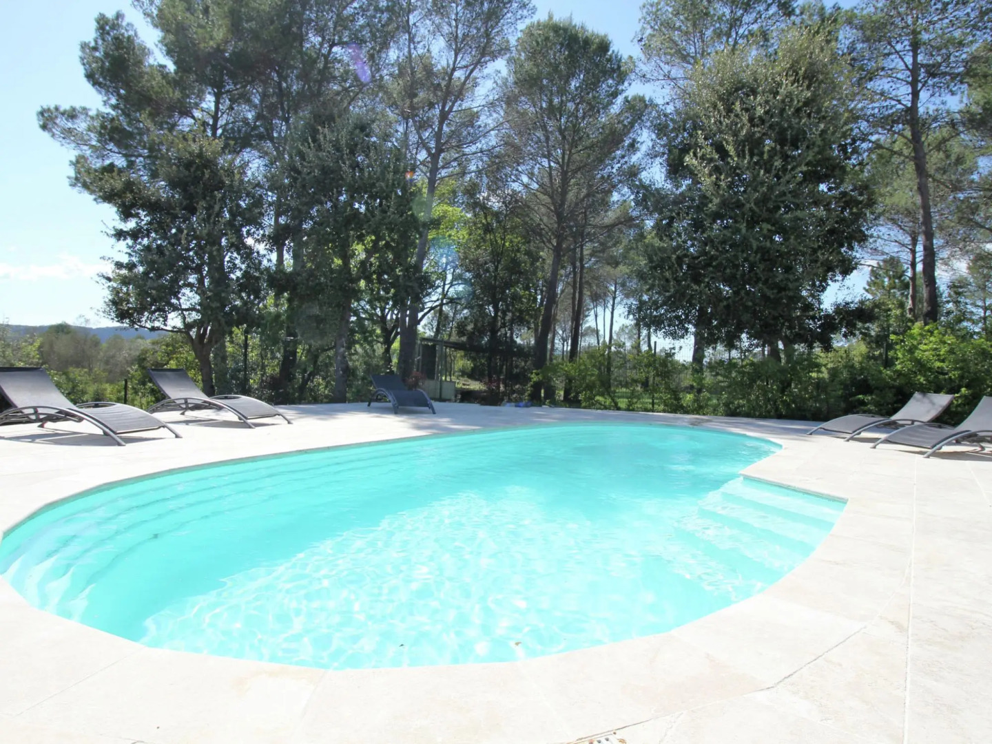 Lush villa in Bagnols en Foret with private pool