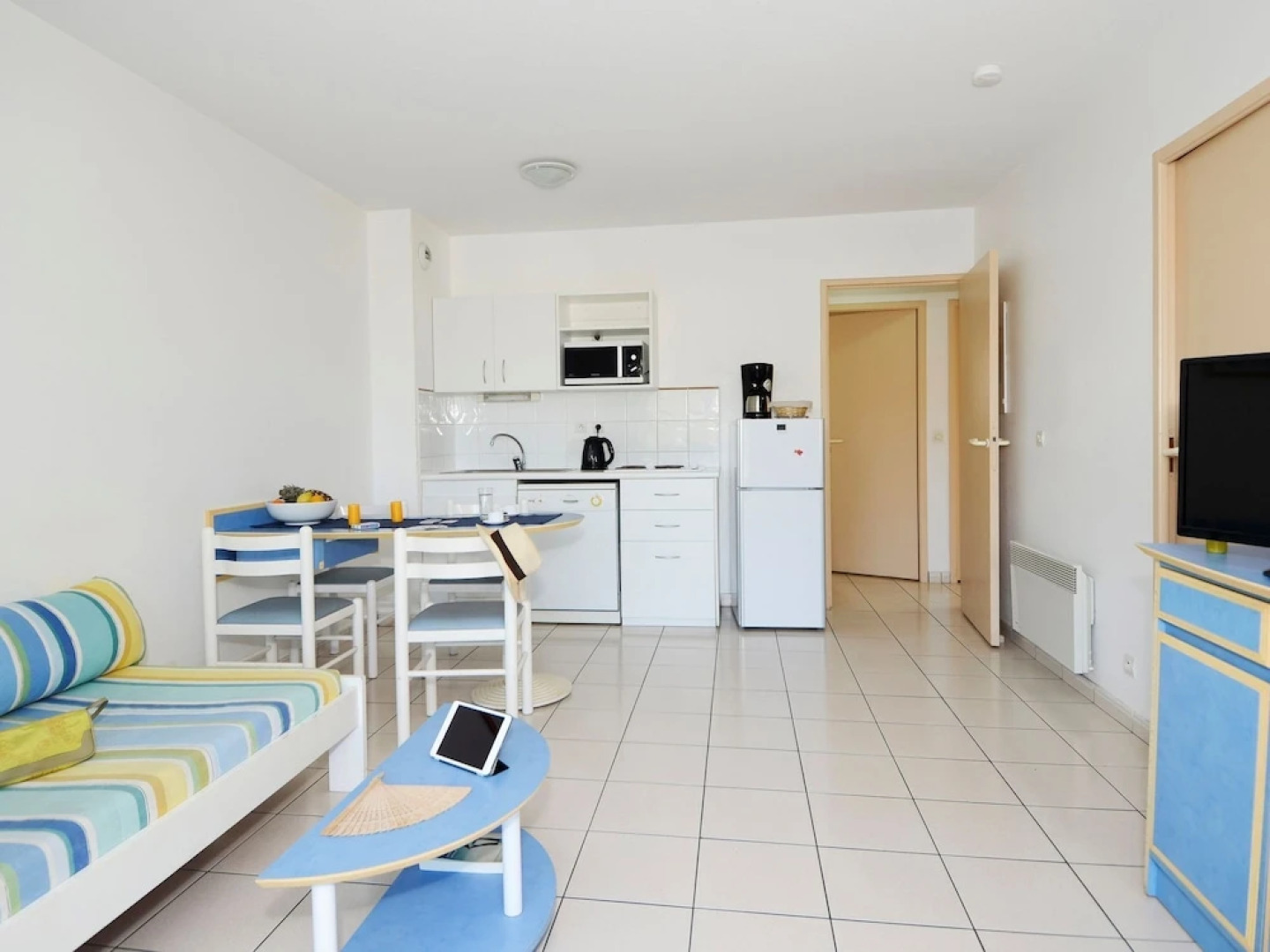 Cozy Apartment With a Terrace, Just 350 m. From the Beach