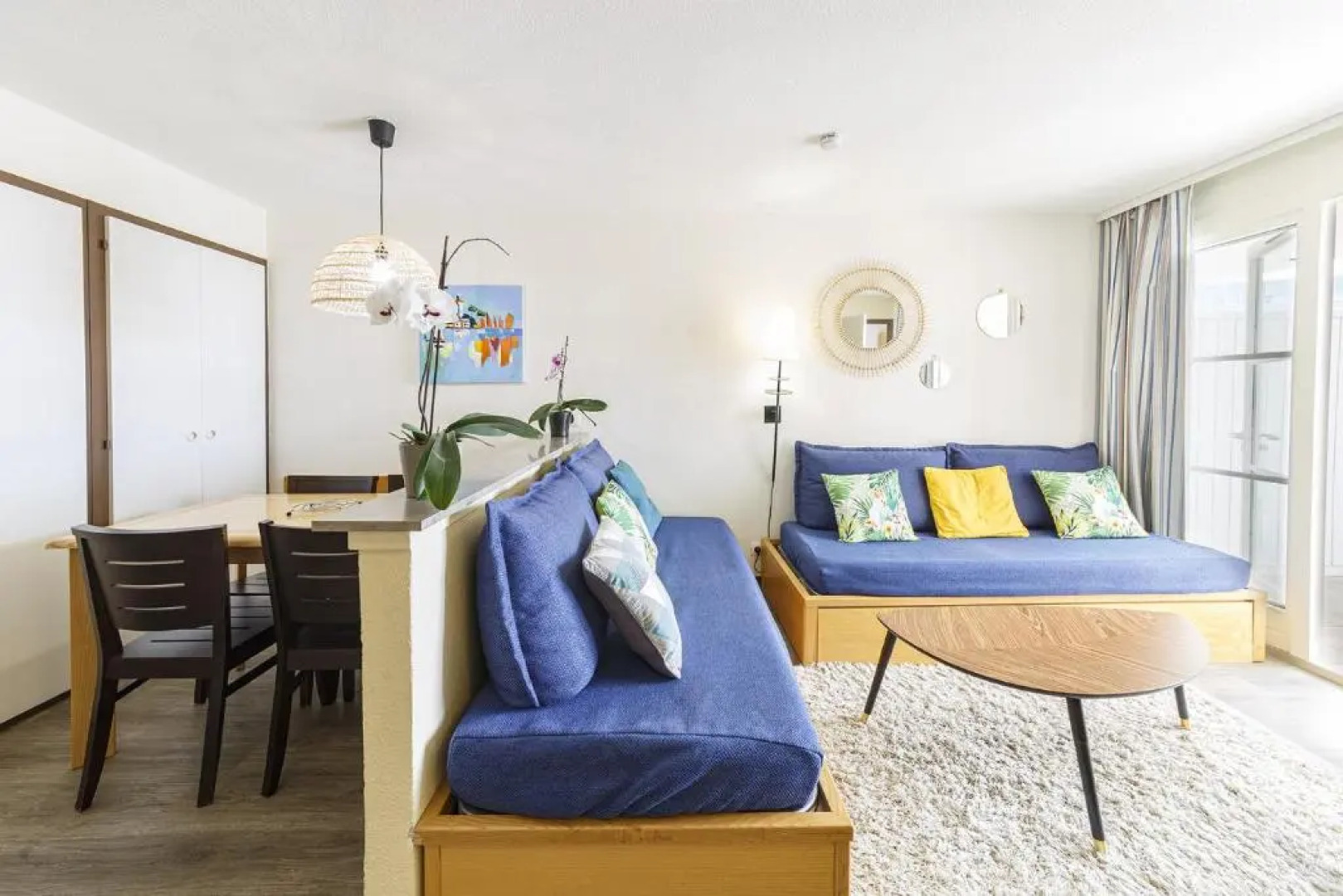 Bel appartement avec vue sur le lac du Miramar