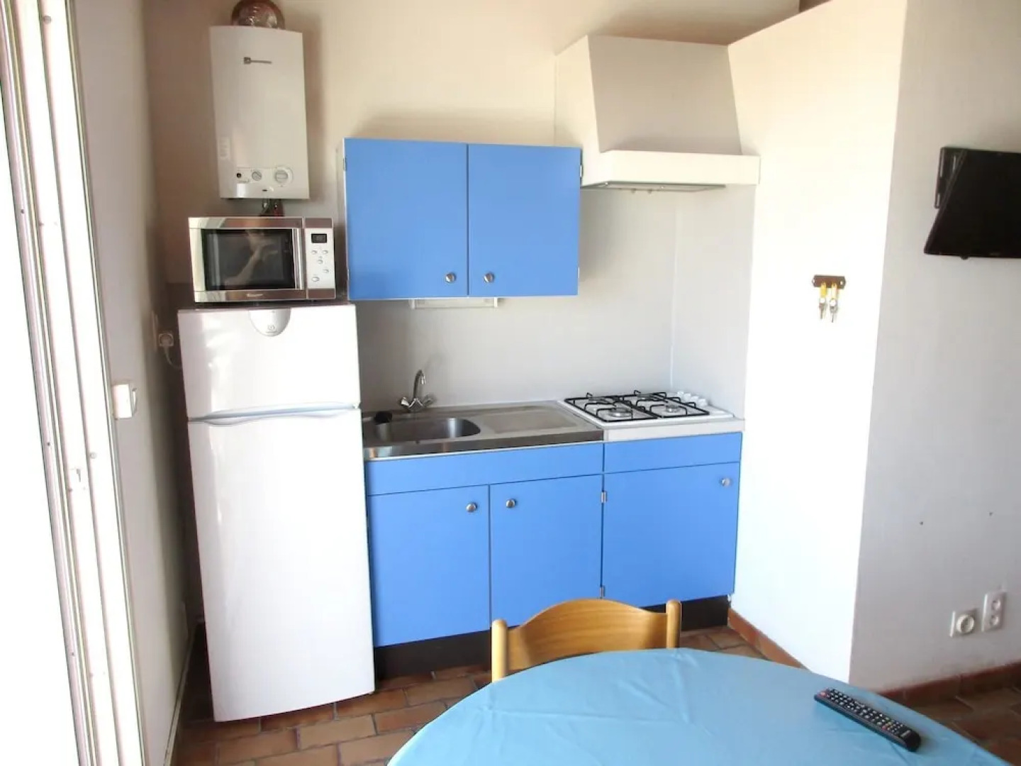 Studio in Le Barcarès, With Wonderful sea View and Furnished Balcony -