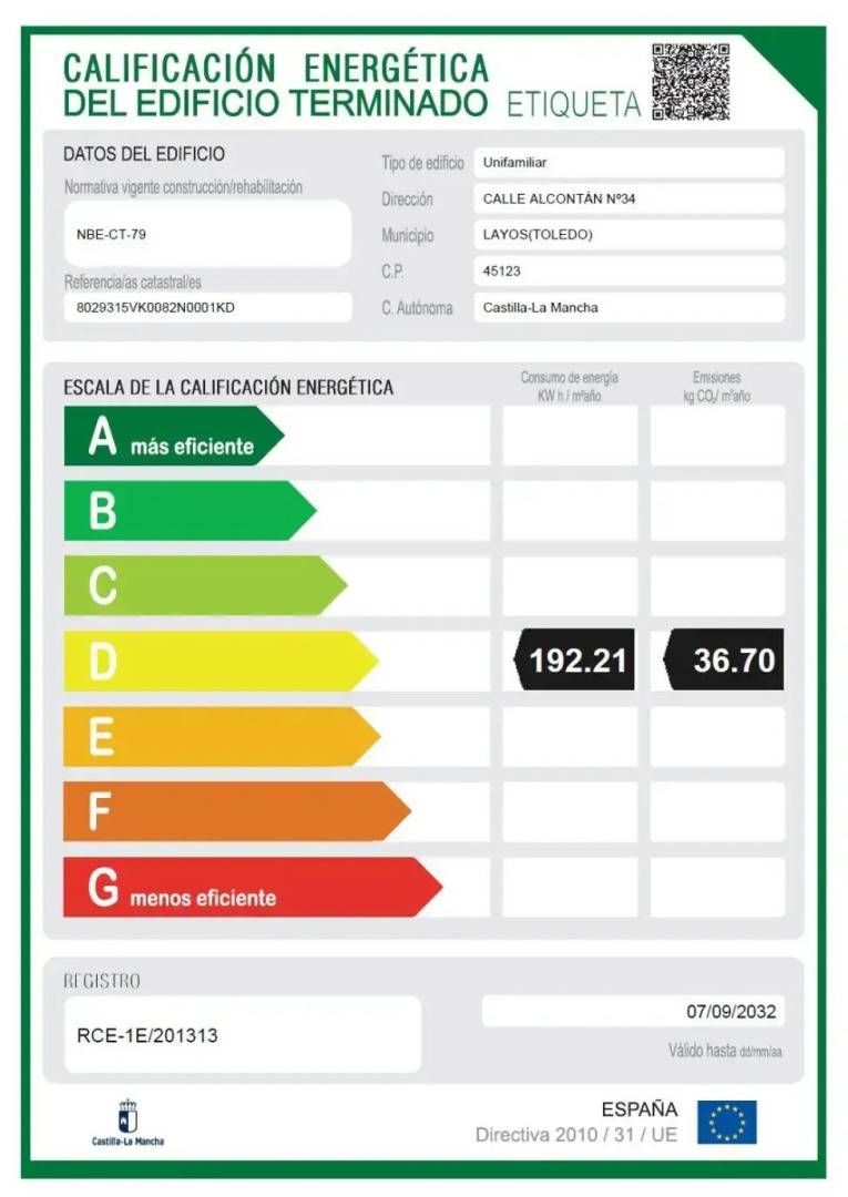 Villa Alcotán- Layos Golf