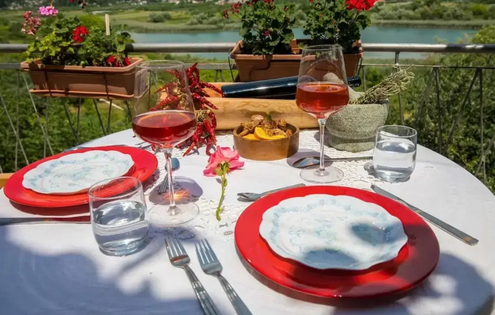 Dalmatian romantic traditional apartment