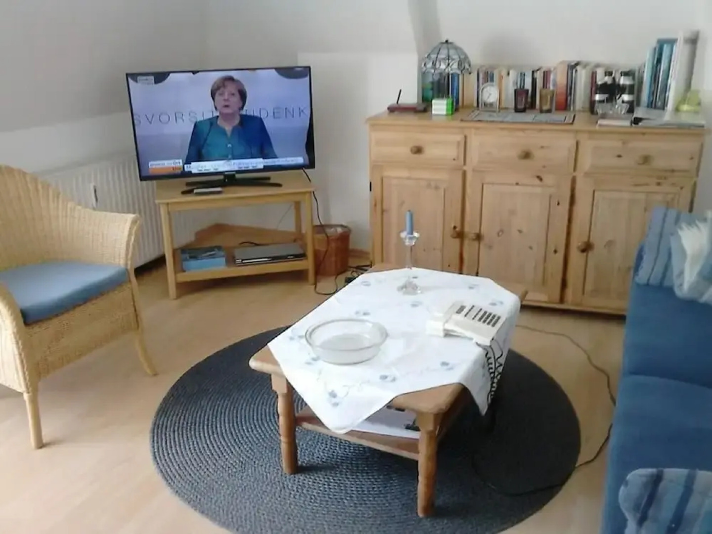 Lagoon on the Wadden See on Wangerooge