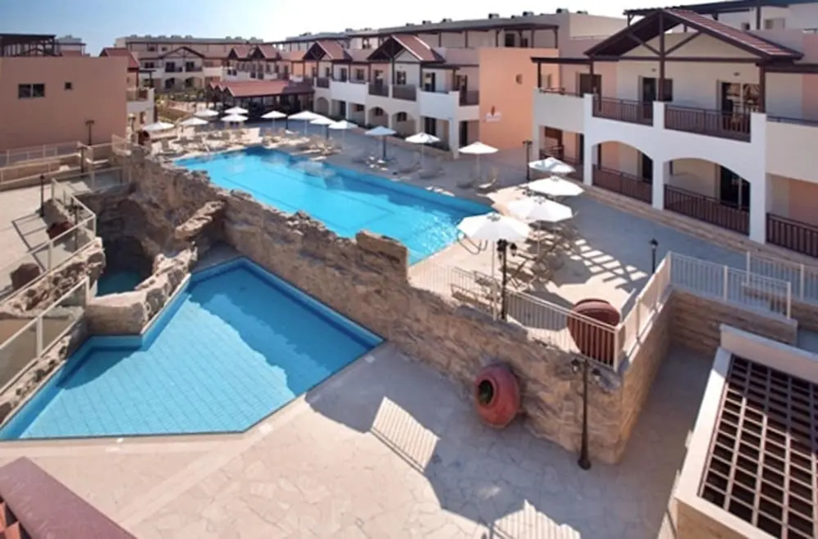 Apartment With 2 Bedrooms in Larnaca, With Pool Access, Furnished Terr