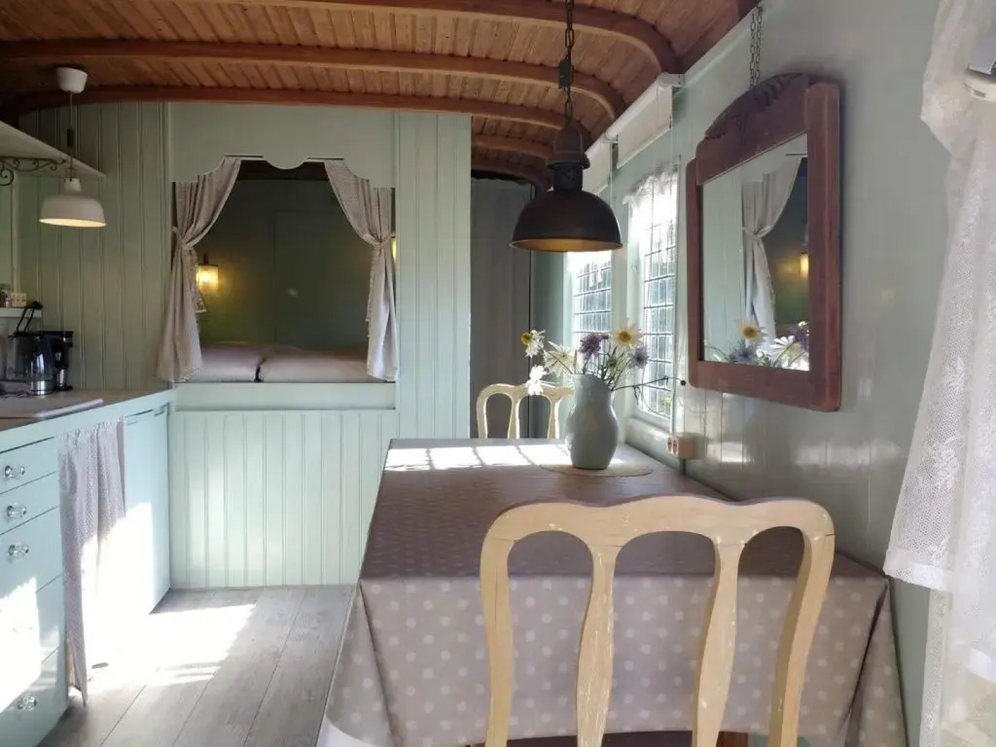 Pipowagen Overnachting Het Houten Huis