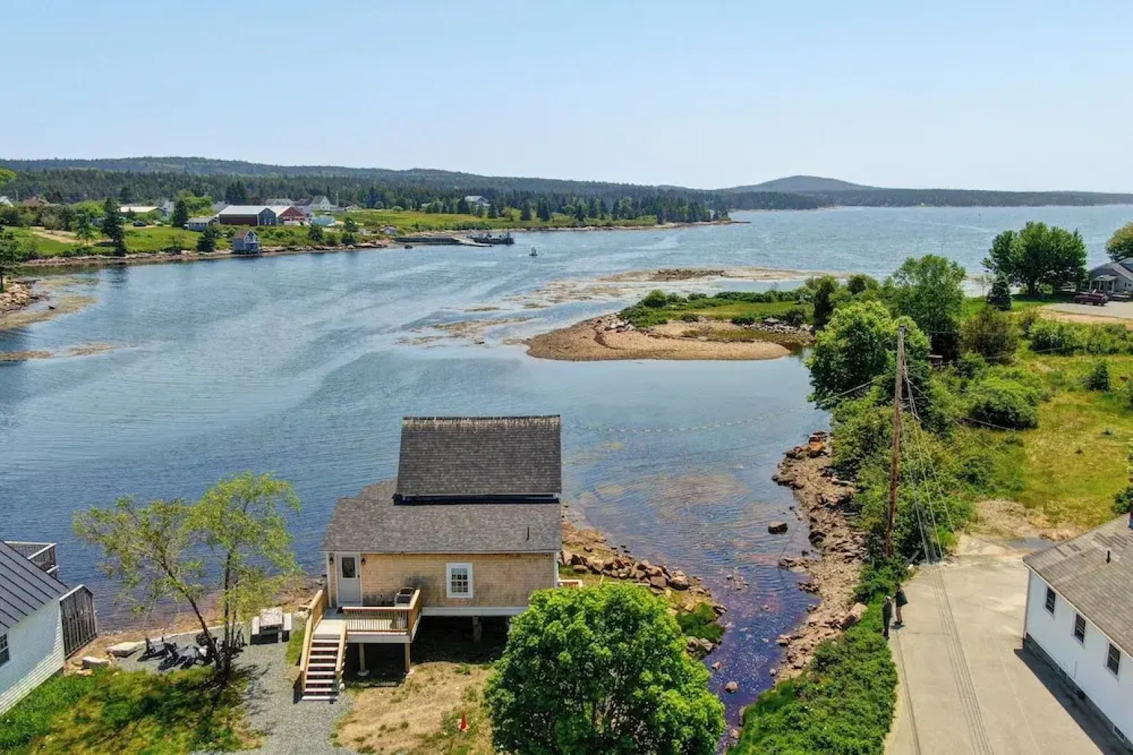 Historic Winter Harbor Cottage w/ Waterfront Views