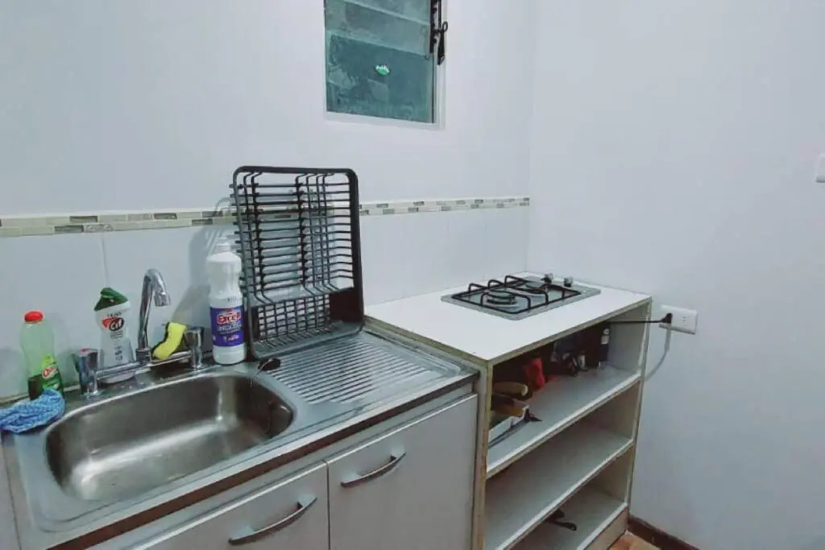 Cabaña con piscina, vista al Oasís de Pica.