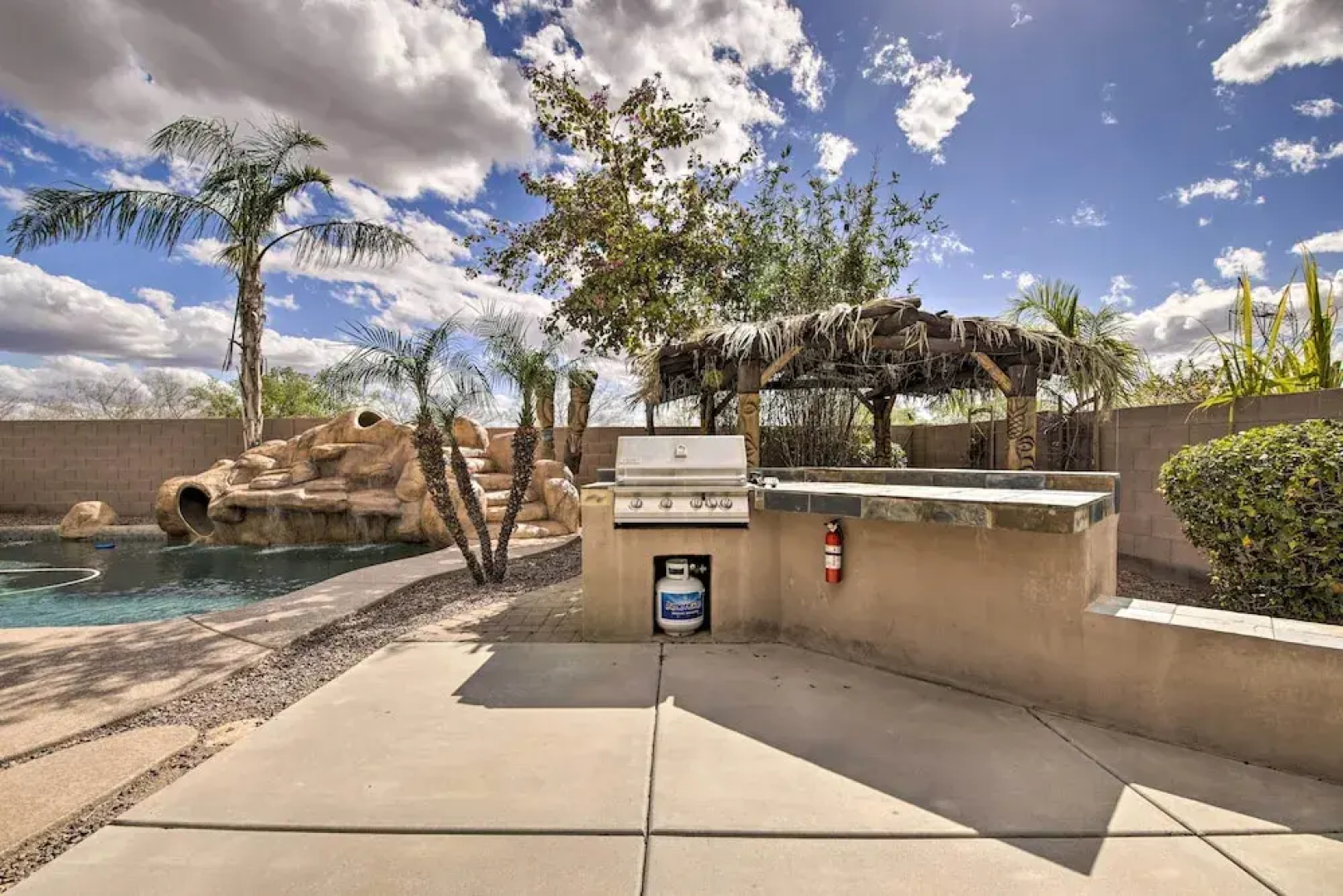 Game Room & Pool w/ Slide: Mesa Oasis!