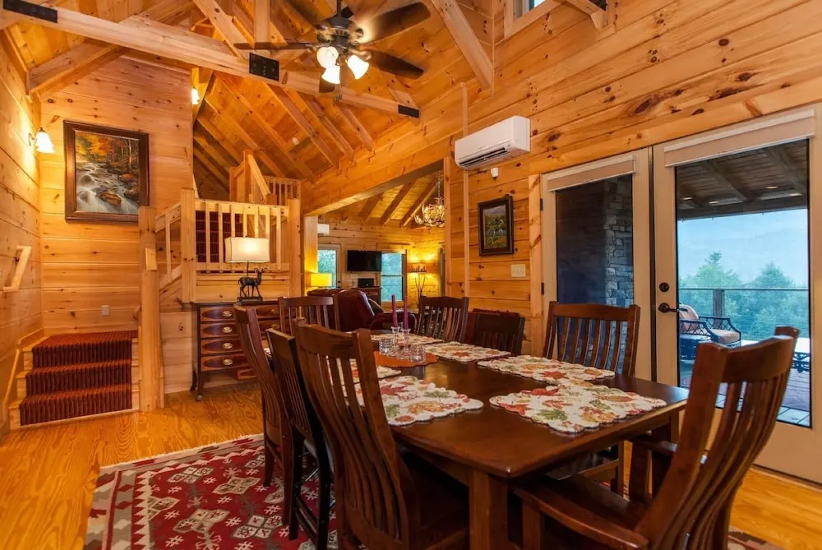 Mountain-view Retreat W/ Hot Tub & Firepit 4 Bedroom Cabin