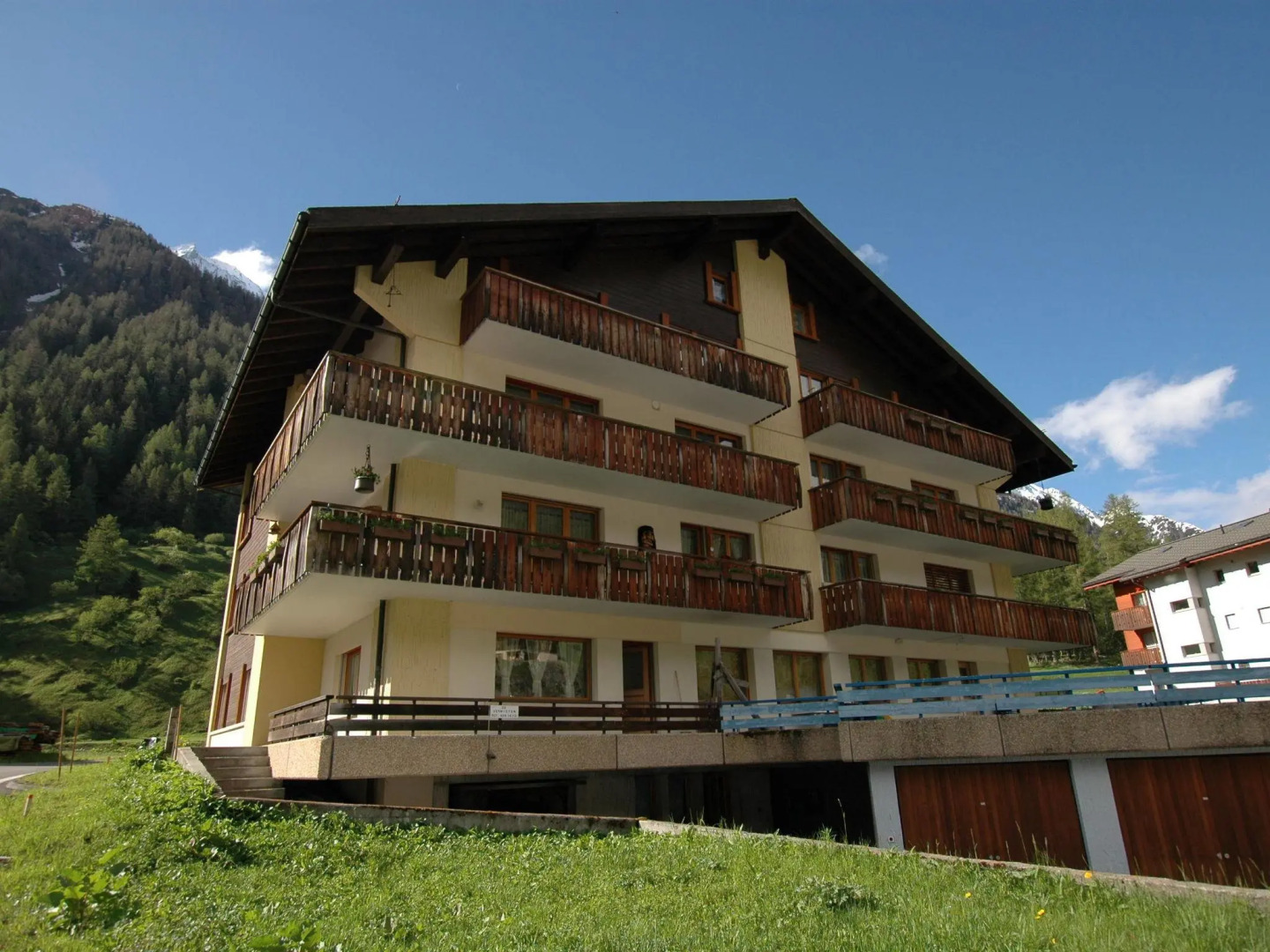 Apartment in Blatten With Mountain Views & Open Kitchen