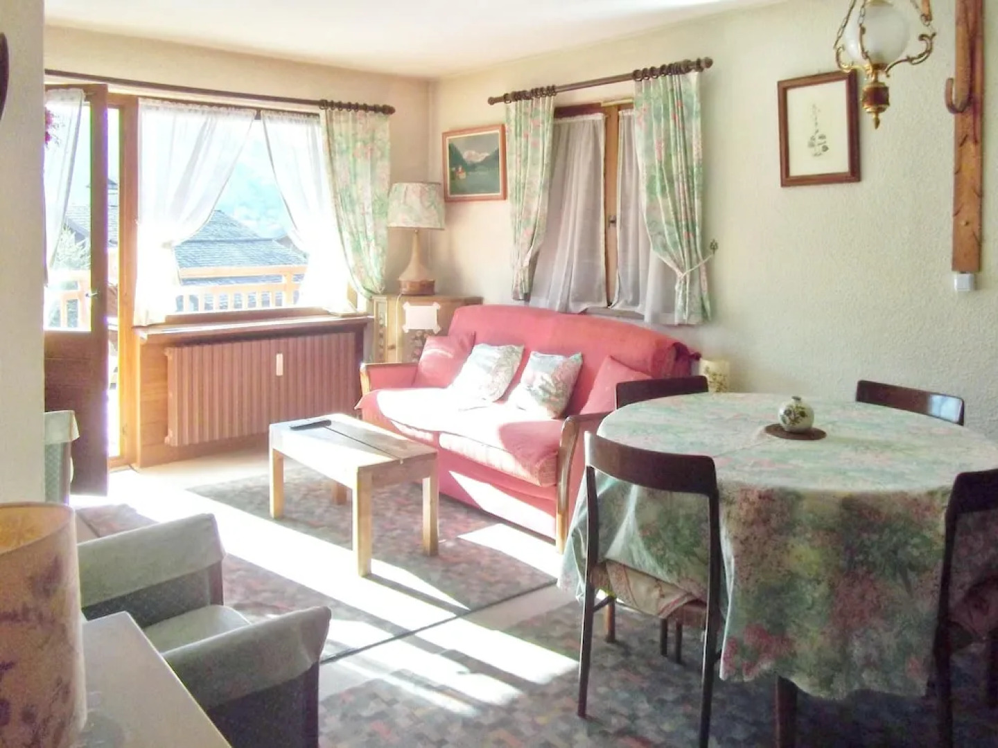 Apartment With one Bedroom in Megeve, With Wonderful Mountain View and