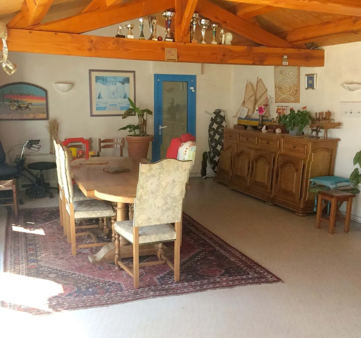 House With 2 Bedrooms in Barbâtre, With Wonderful sea View, Enclosed G