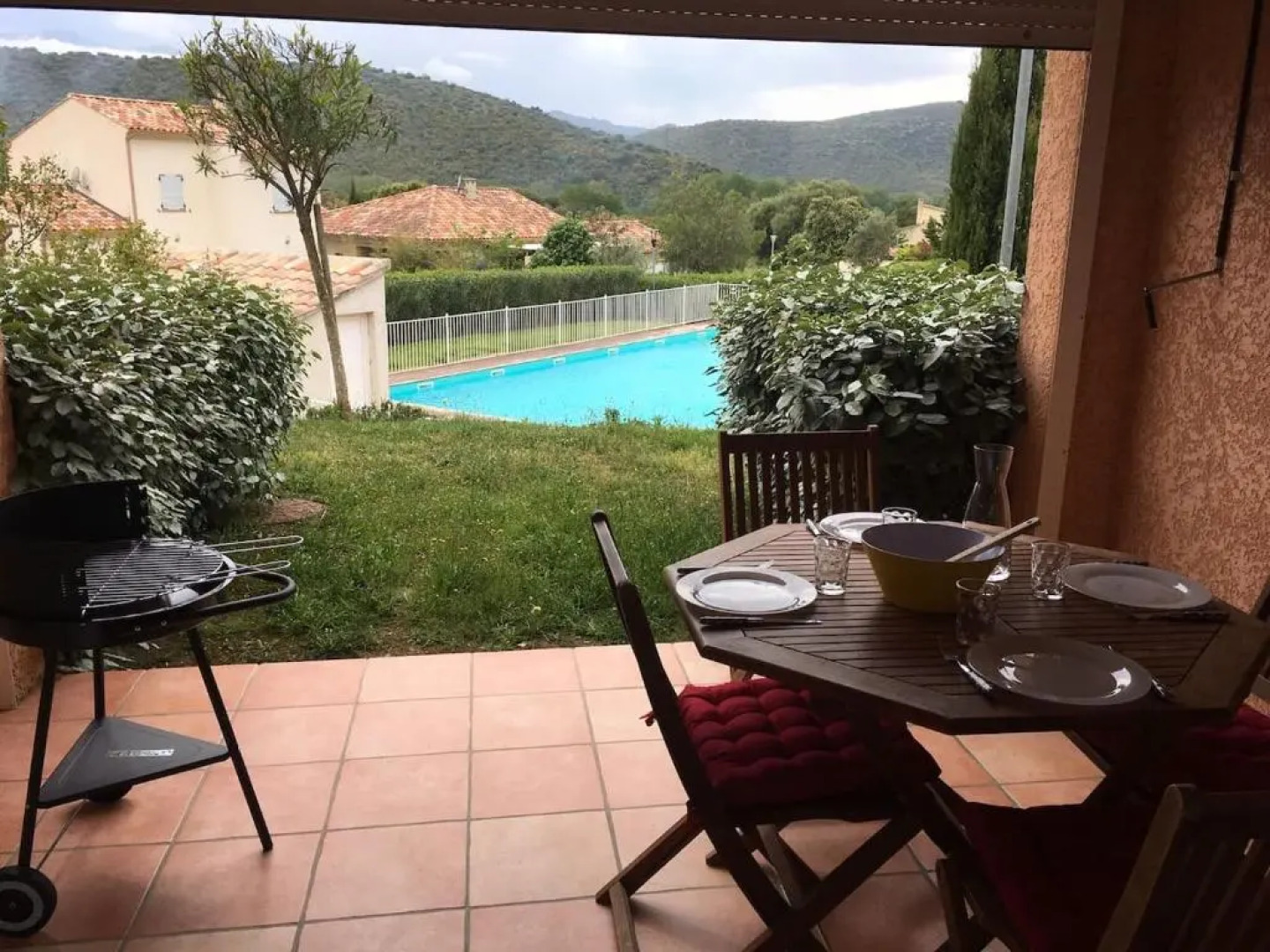 T2 pour 4 pers, charmante résidence avec piscine