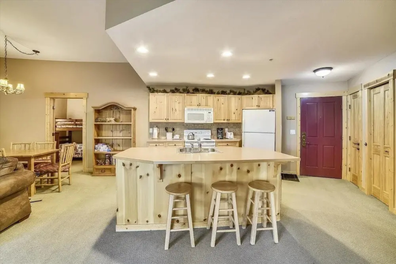 Tucker Mountain Lodge 102 2 Bedroom Condo by RedAwning