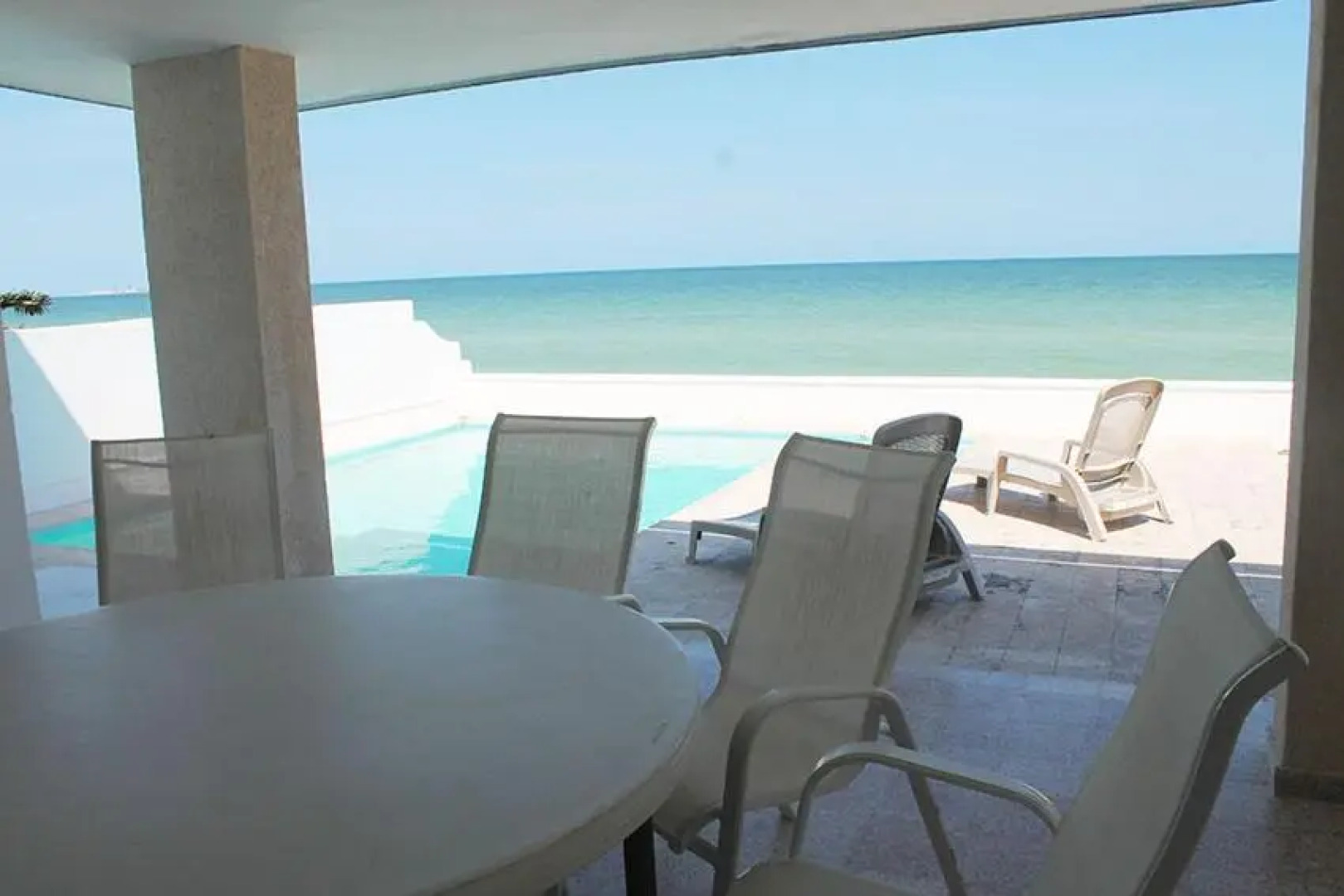 Casa Charuff frente al mar con wifi