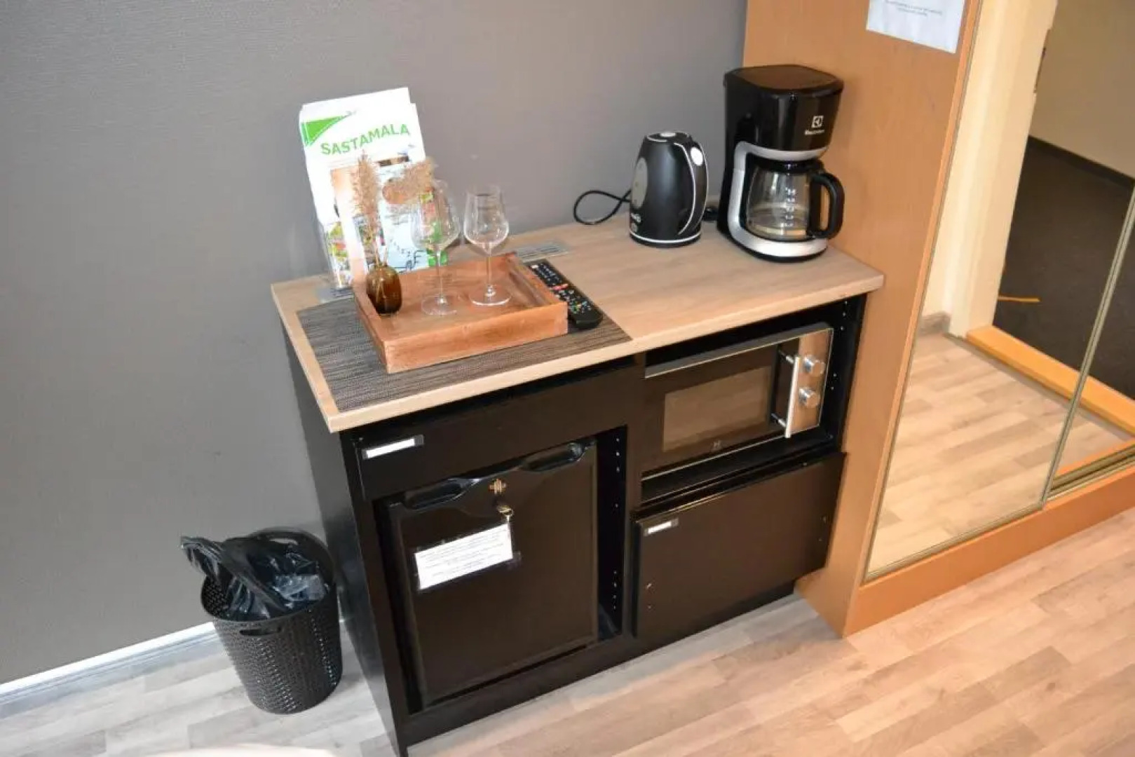 Comfortable hotel room at Ellivuori Resort