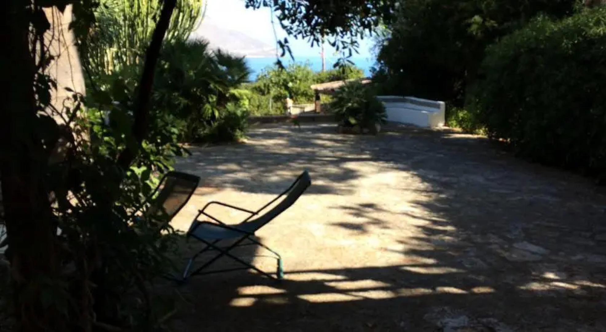 Scopello over the sea