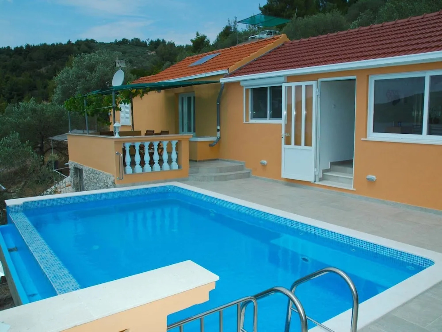 Villa on Korcula With Seaview,private Swimming Pool,terrace With Bbq,beach 70m