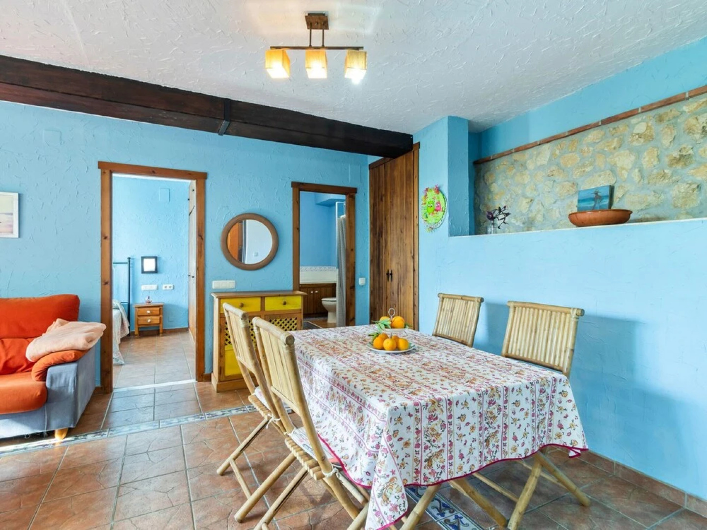 Rustic Holiday Home in La Cala del Moral With Swimming Pool