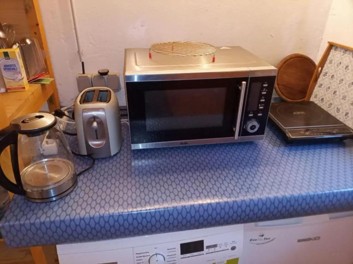 Zimmer mit Sauna und Kochgelegenheit