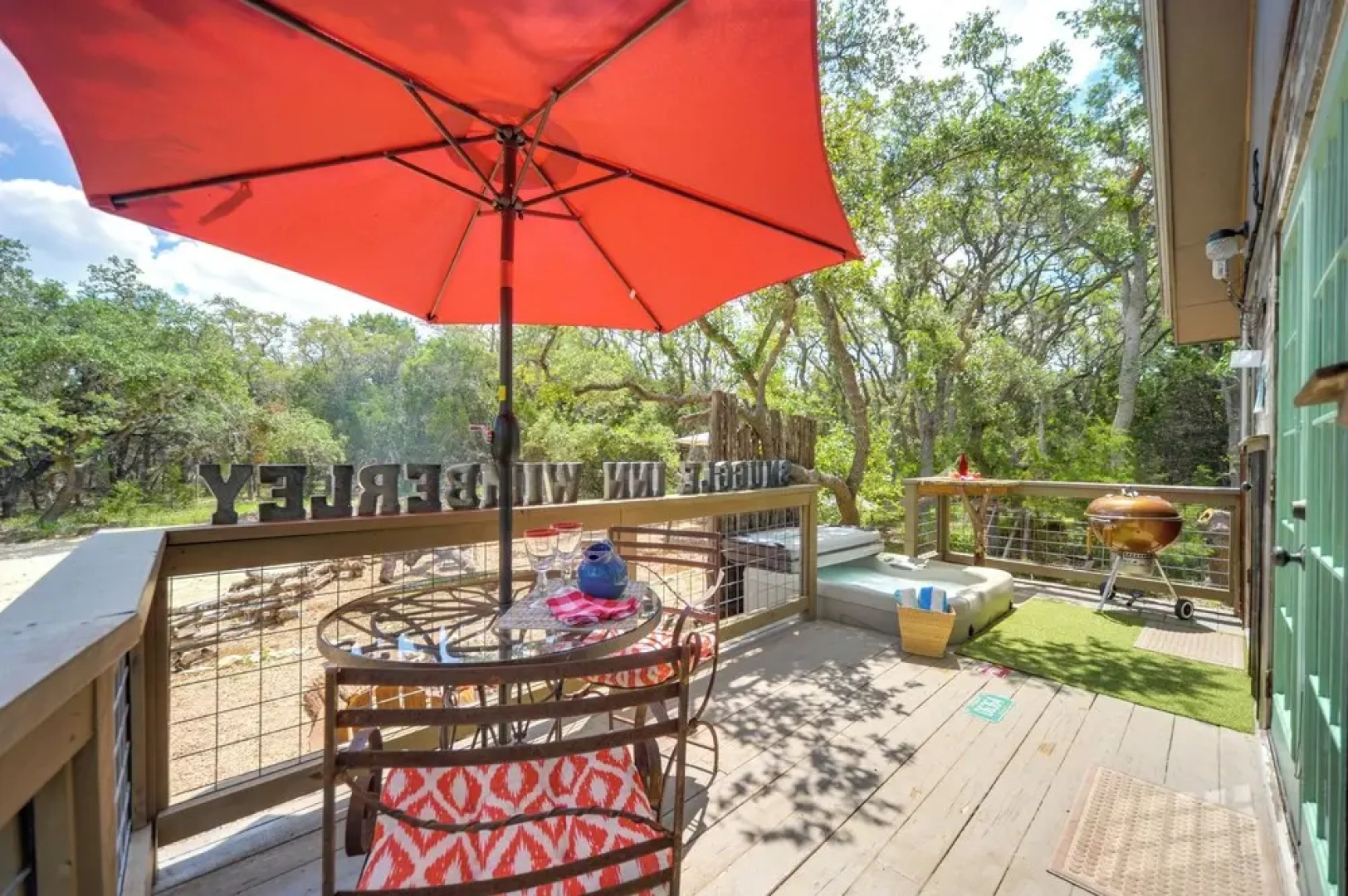Snuggle Inn Wimberley Cabin w/ Fire Pit + Deck