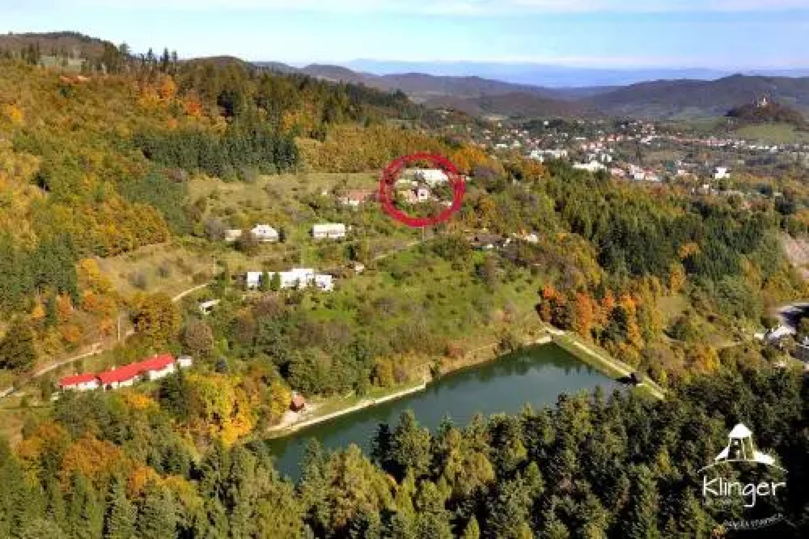 Ubytovanie Klinger - chata nad jazerom