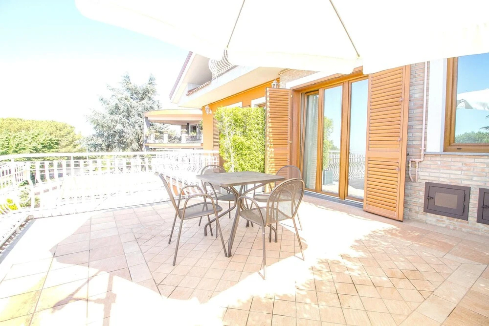 Studio in Trecastagni, With Wonderful sea View, Furnished Terrace and Wifi - 9 km From the Beach