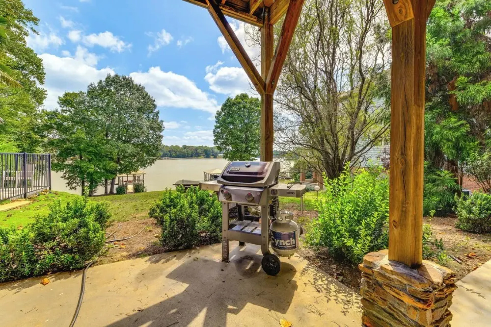 Waterfront Sherrills Ford Home w/ Pool & Boat Dock