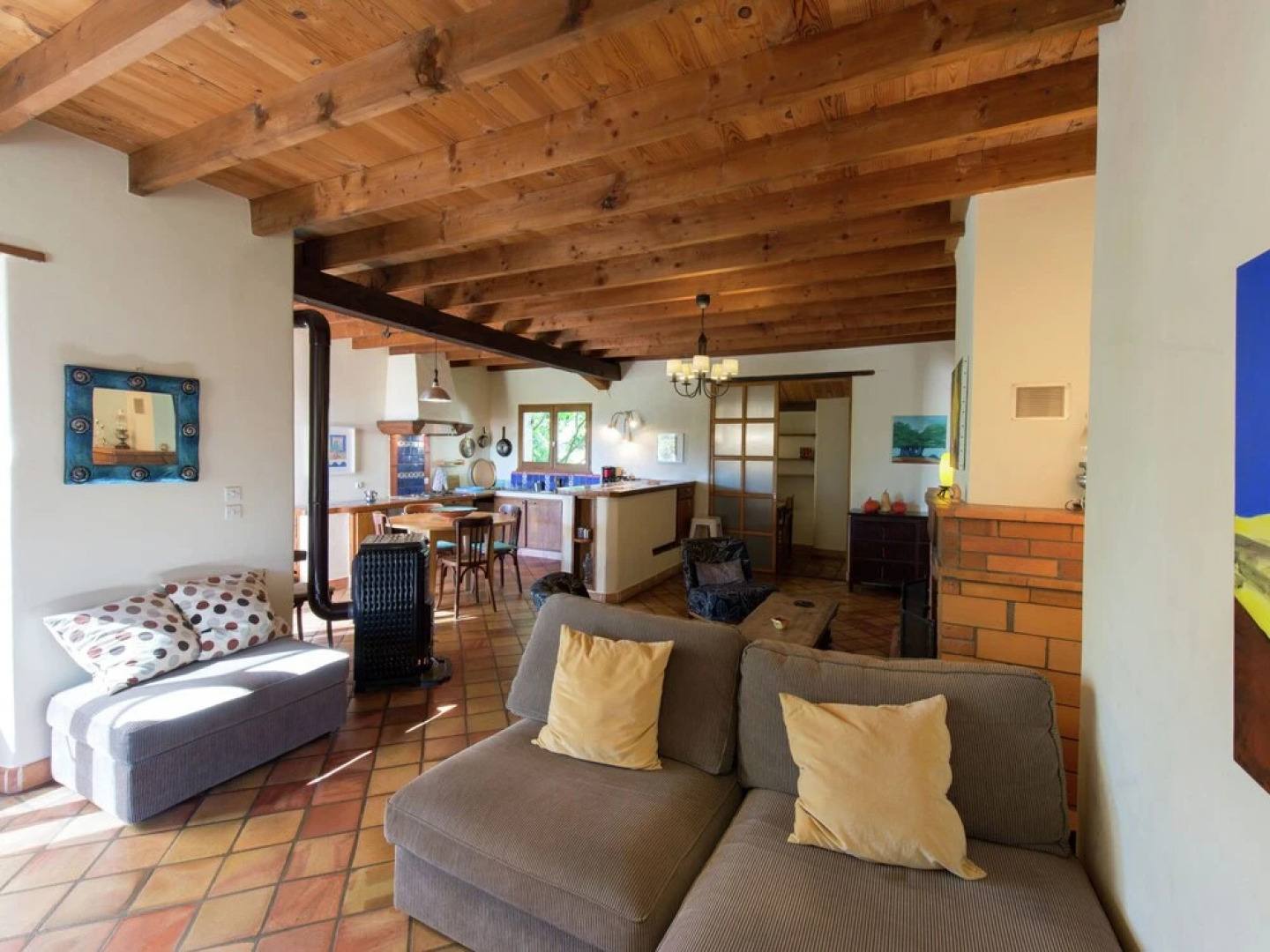 Cozy Holiday Home in Saint-alban-auriolles With Private Pool