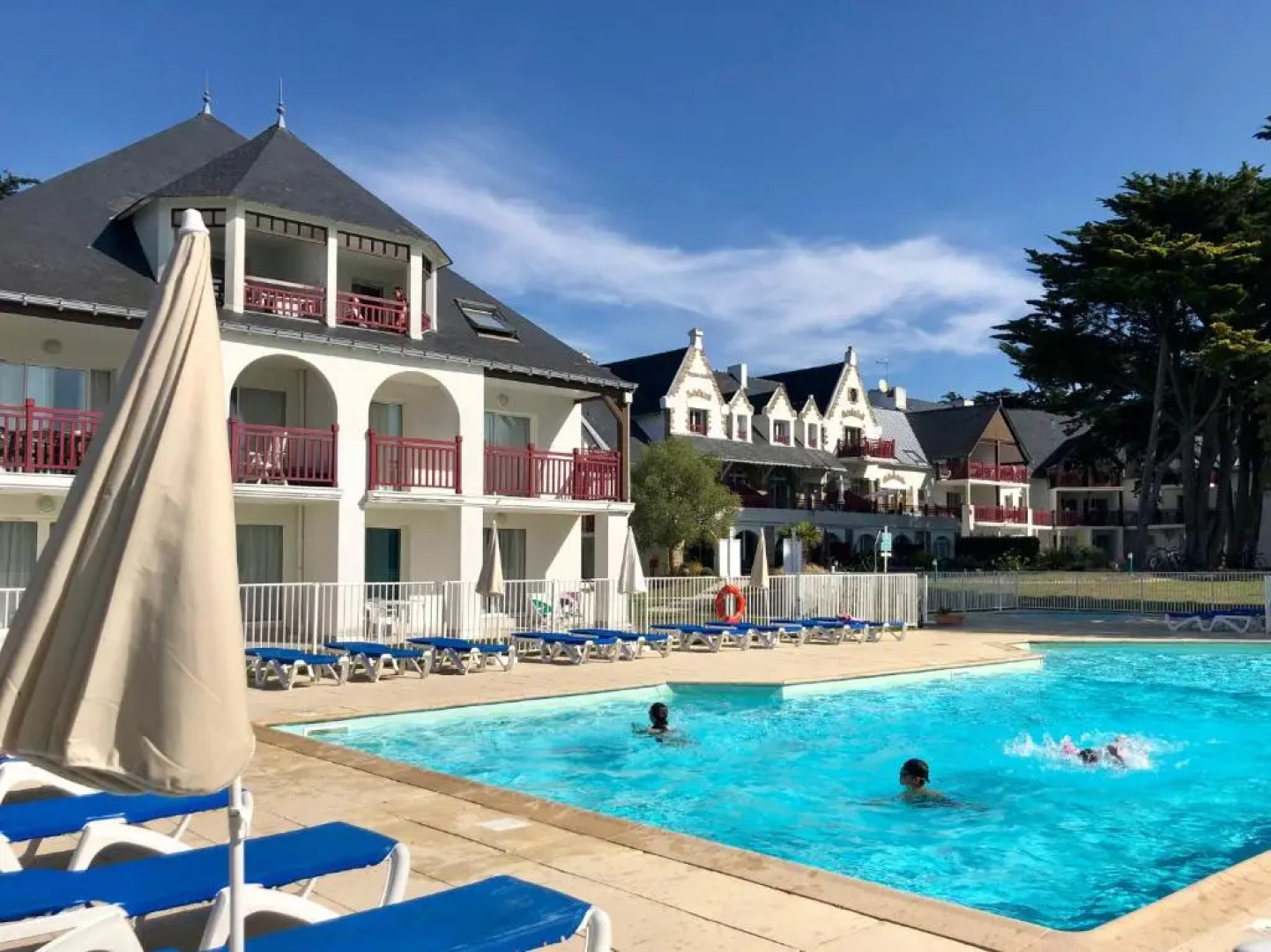 La perle Atlantique, appartement 3-4 personnes dans une résidence de standing