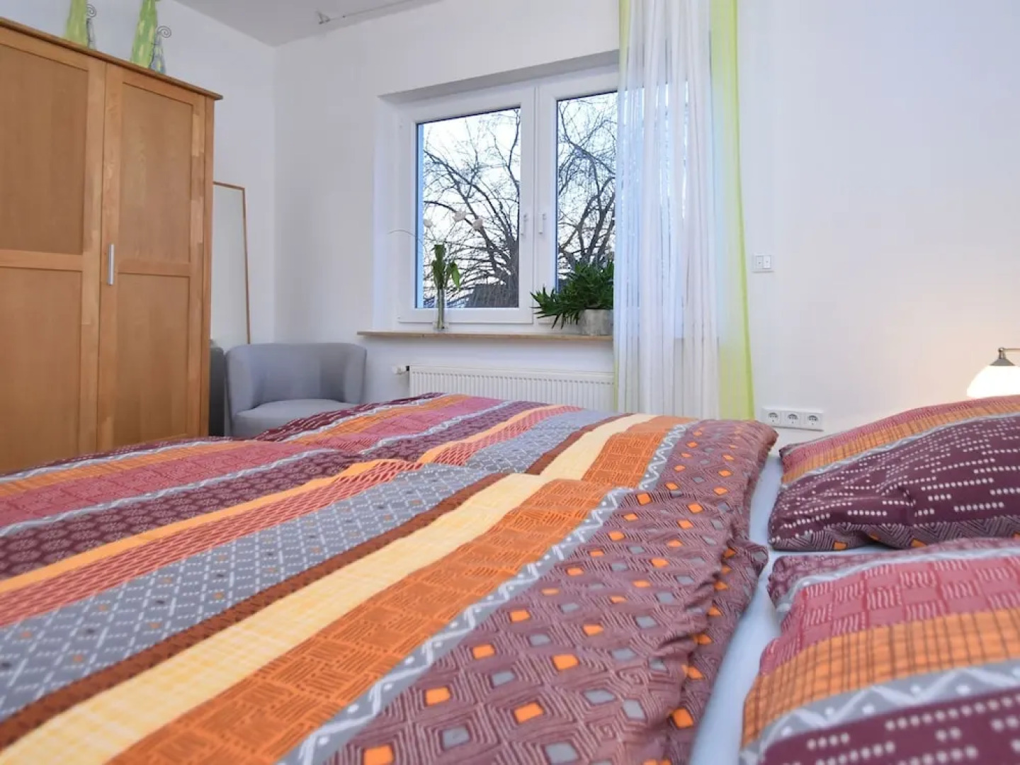 Bright Apartment With Private Balcony and use of Garden in the Weser Uplands