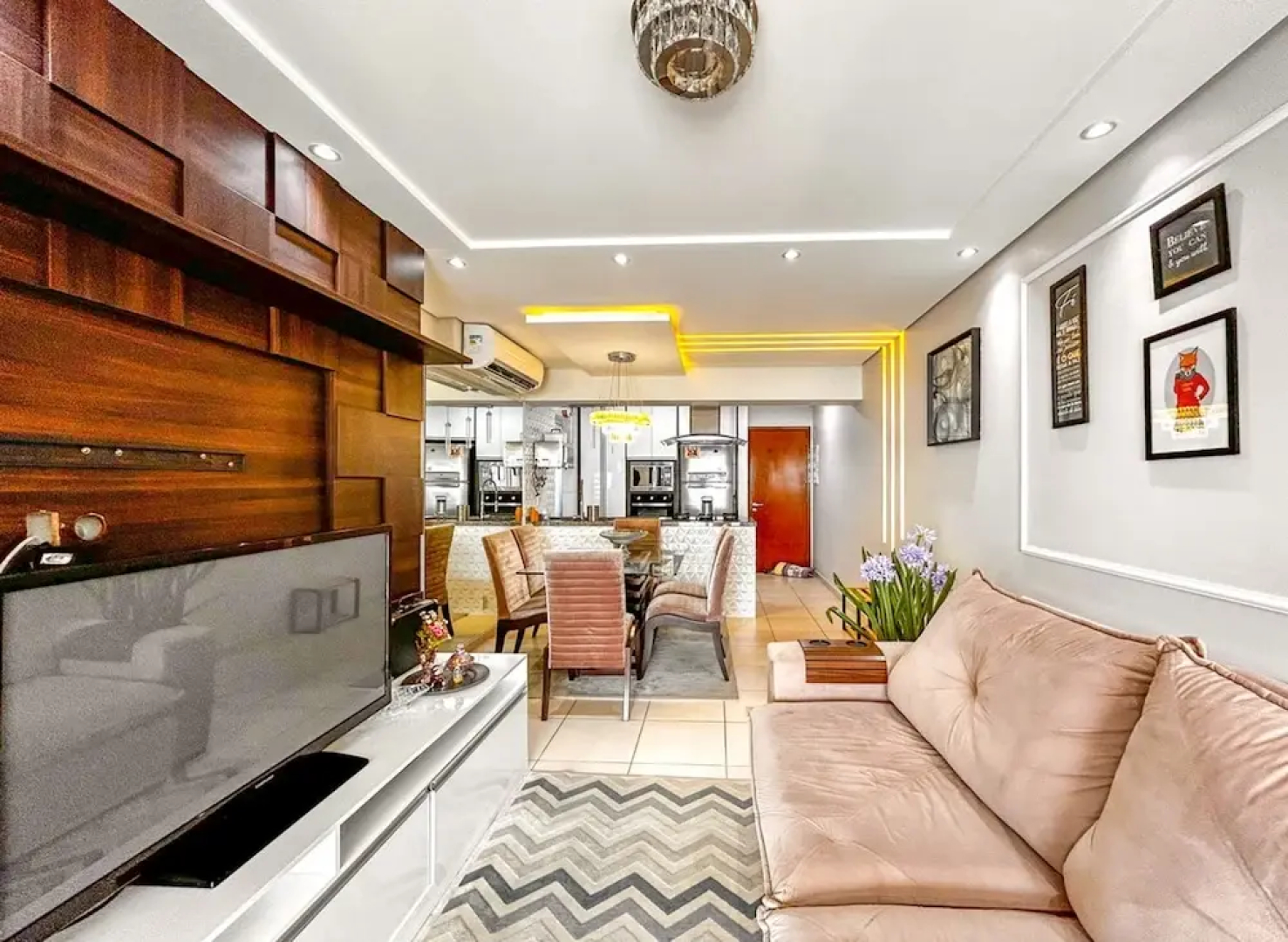 Timo Apto de Frente Para Praia do Boqueir o SP