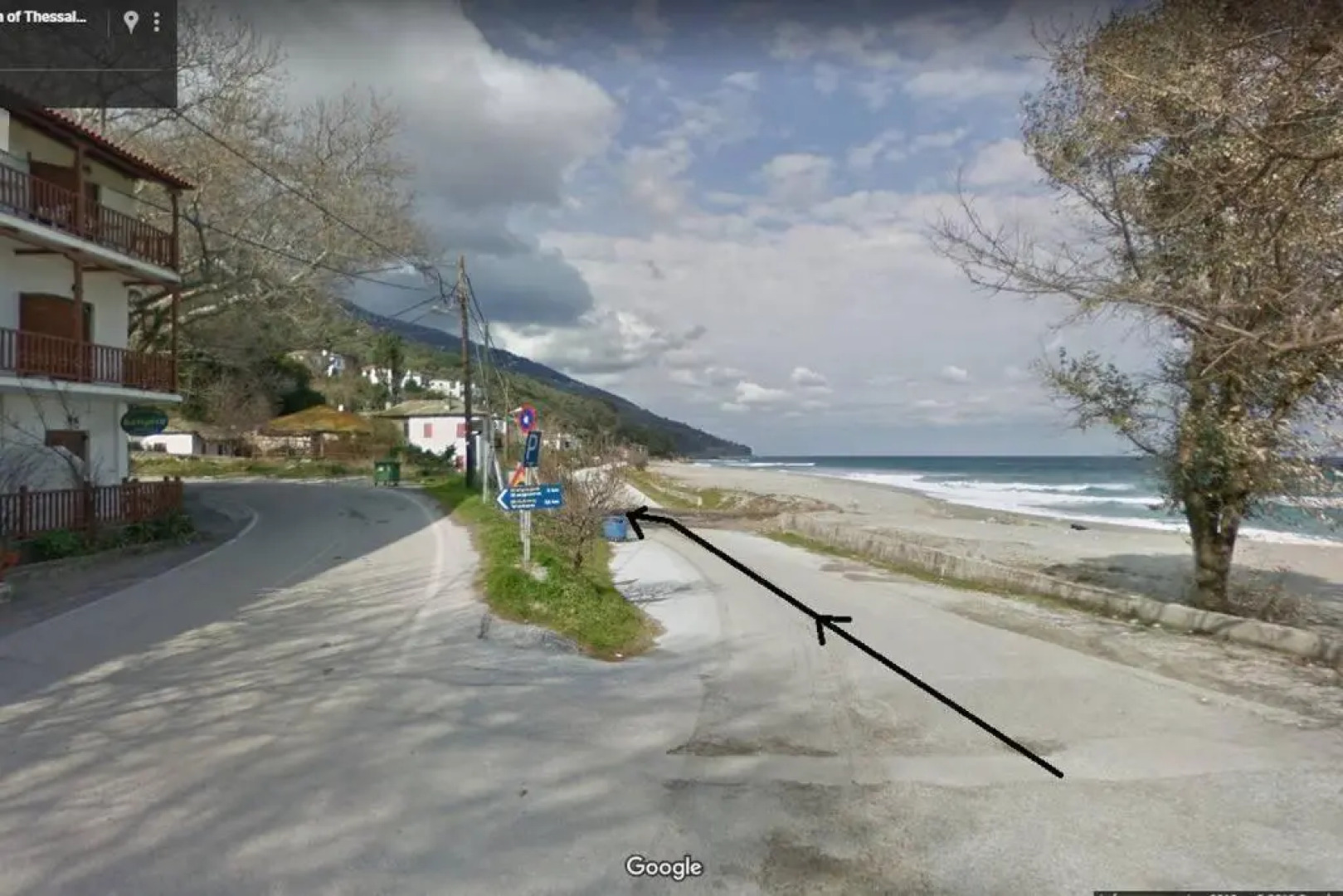 Apartment in summer house with large balcony