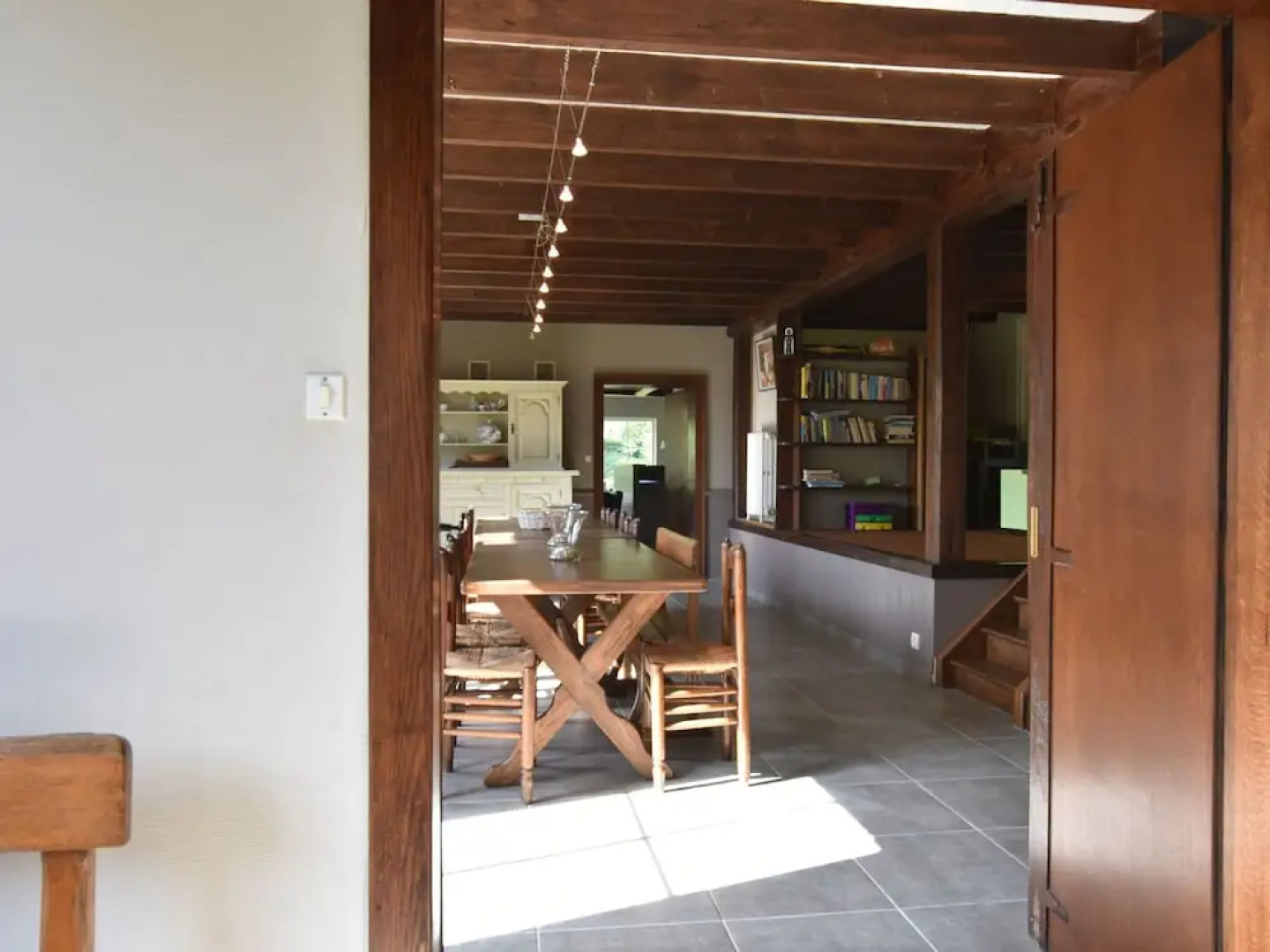 Cottage on a private property with wellness center and jetty for pleasure boats