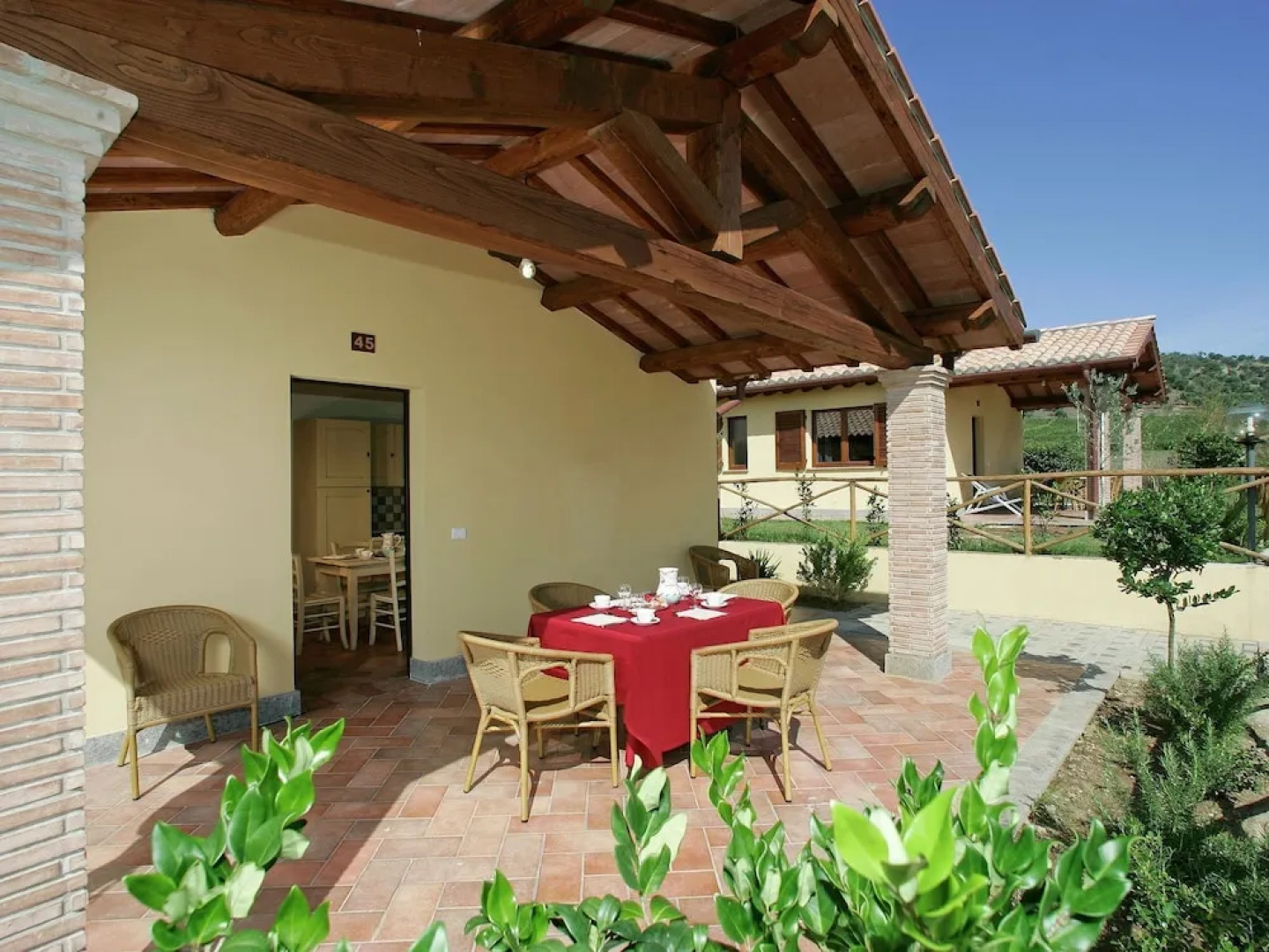 Semi-Detached Holiday Home with AC in the South of Tuscany