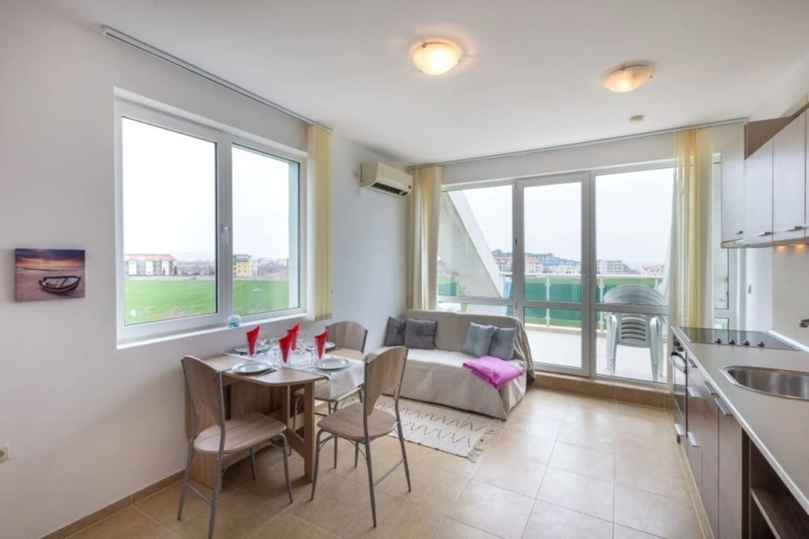 Spectacular Sea View 1-bed Apartment in Aheloy