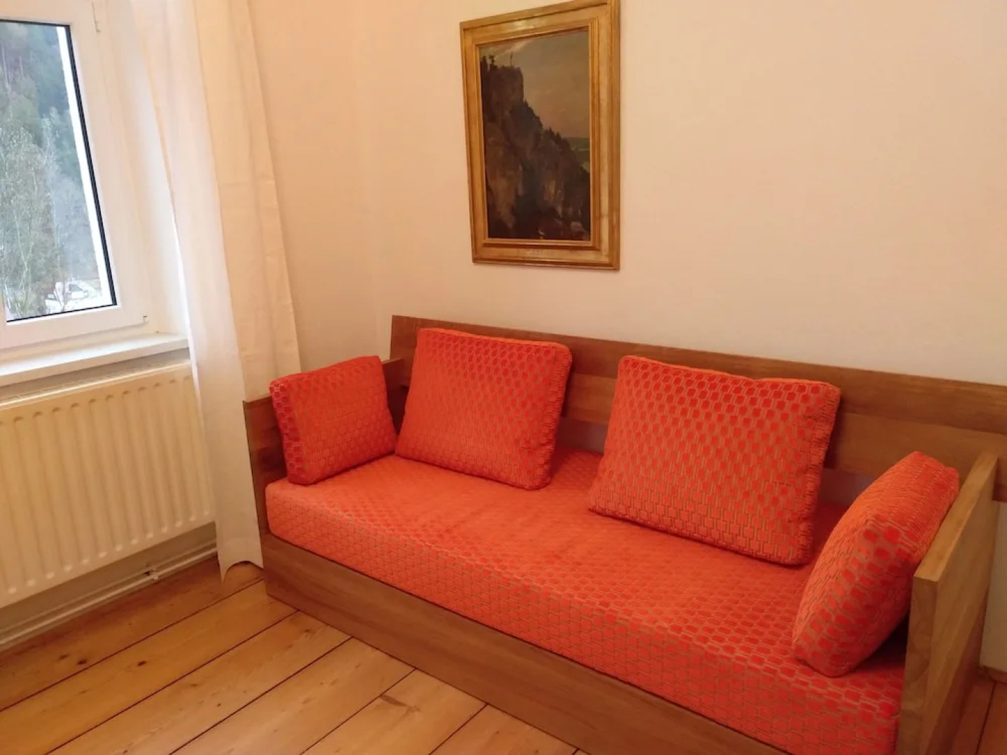 Die Burg Schöna - In a national park