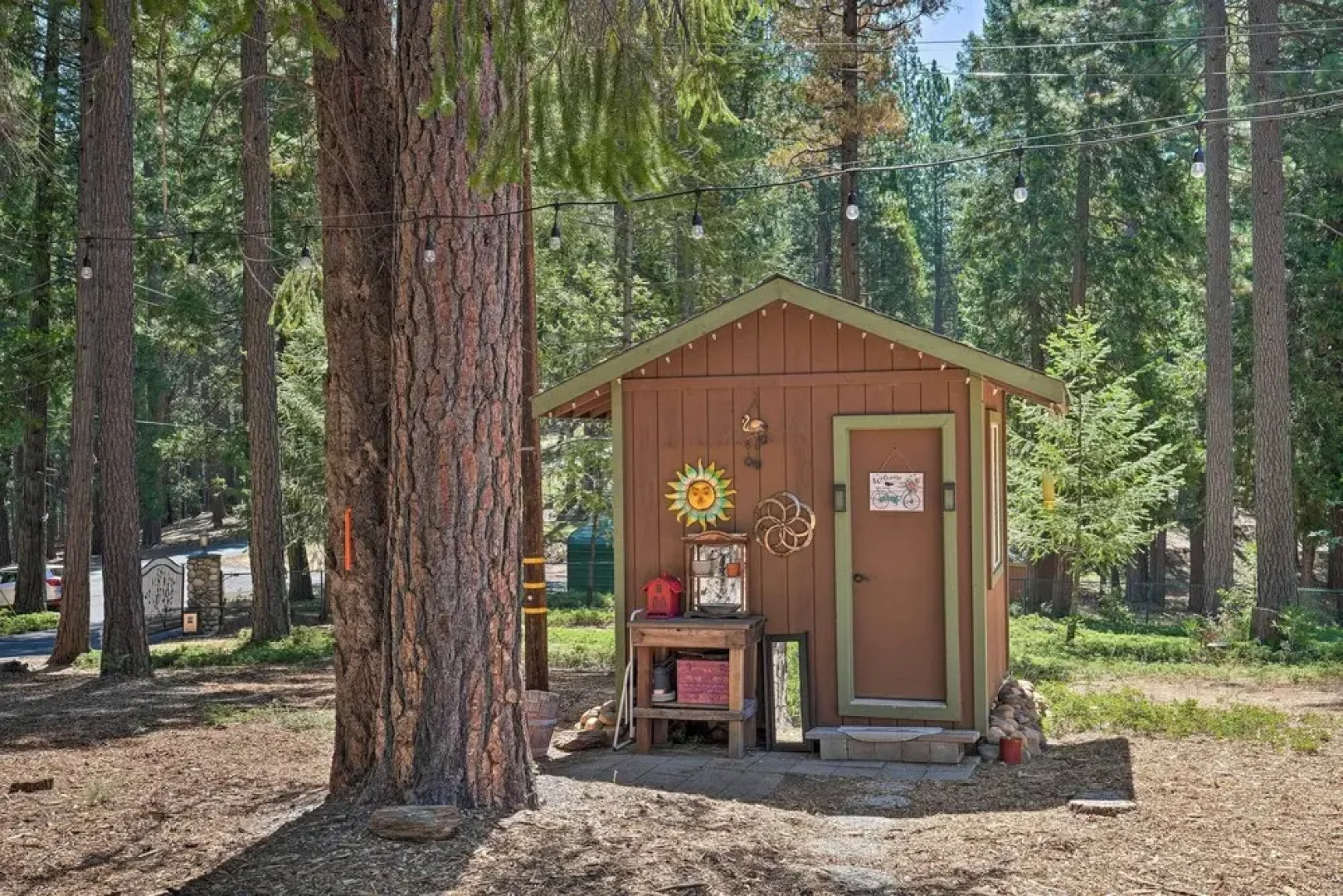 Private Deck: Pollock Pines Apt on 5 Acres