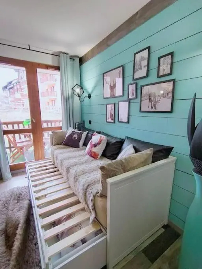 Superbe T2, à 100 mètres des pistes, piscine d'été