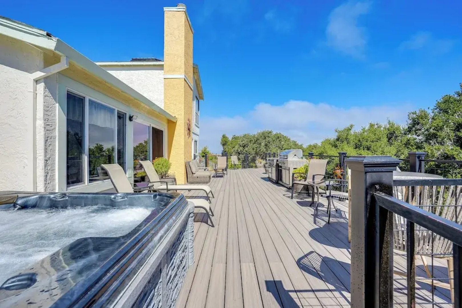 Vallejo Home w/ Spacious Deck, Hot Tub & Views