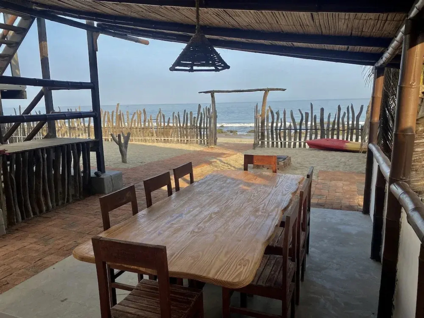 Bella casa en la playa de Canoas de PS