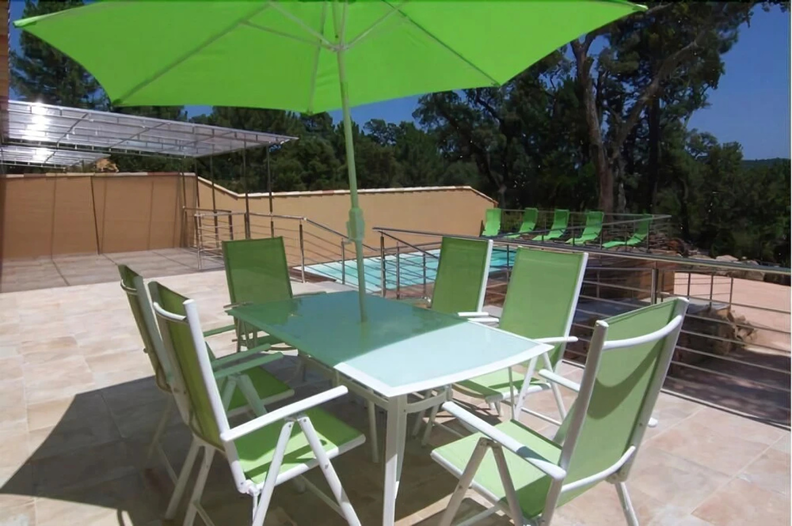 Araggio - warmed private Swimming pool Chalet 3