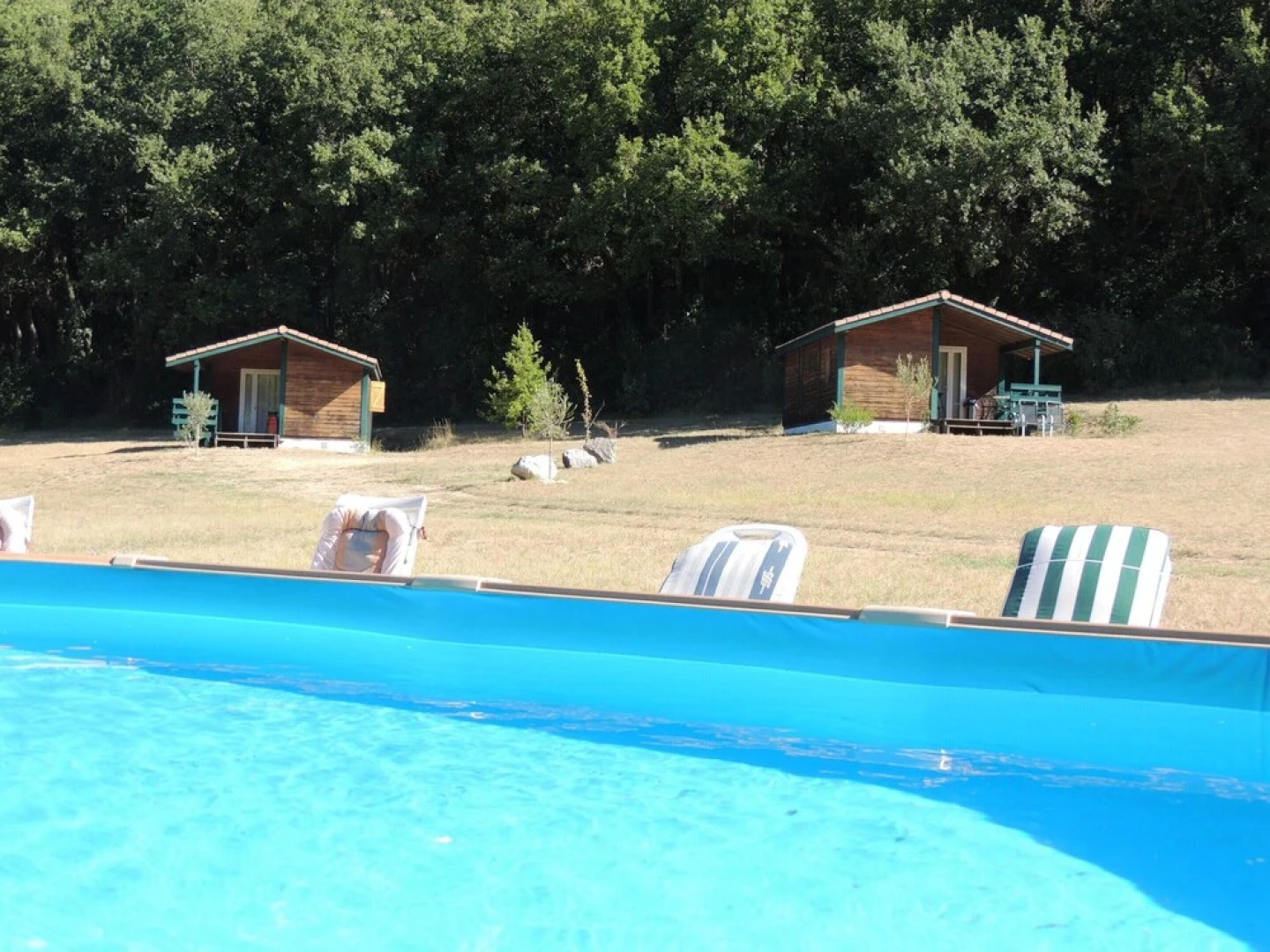 Chalet With 2 Bedrooms in Les Tourettes, With Pool Access and Enclosed