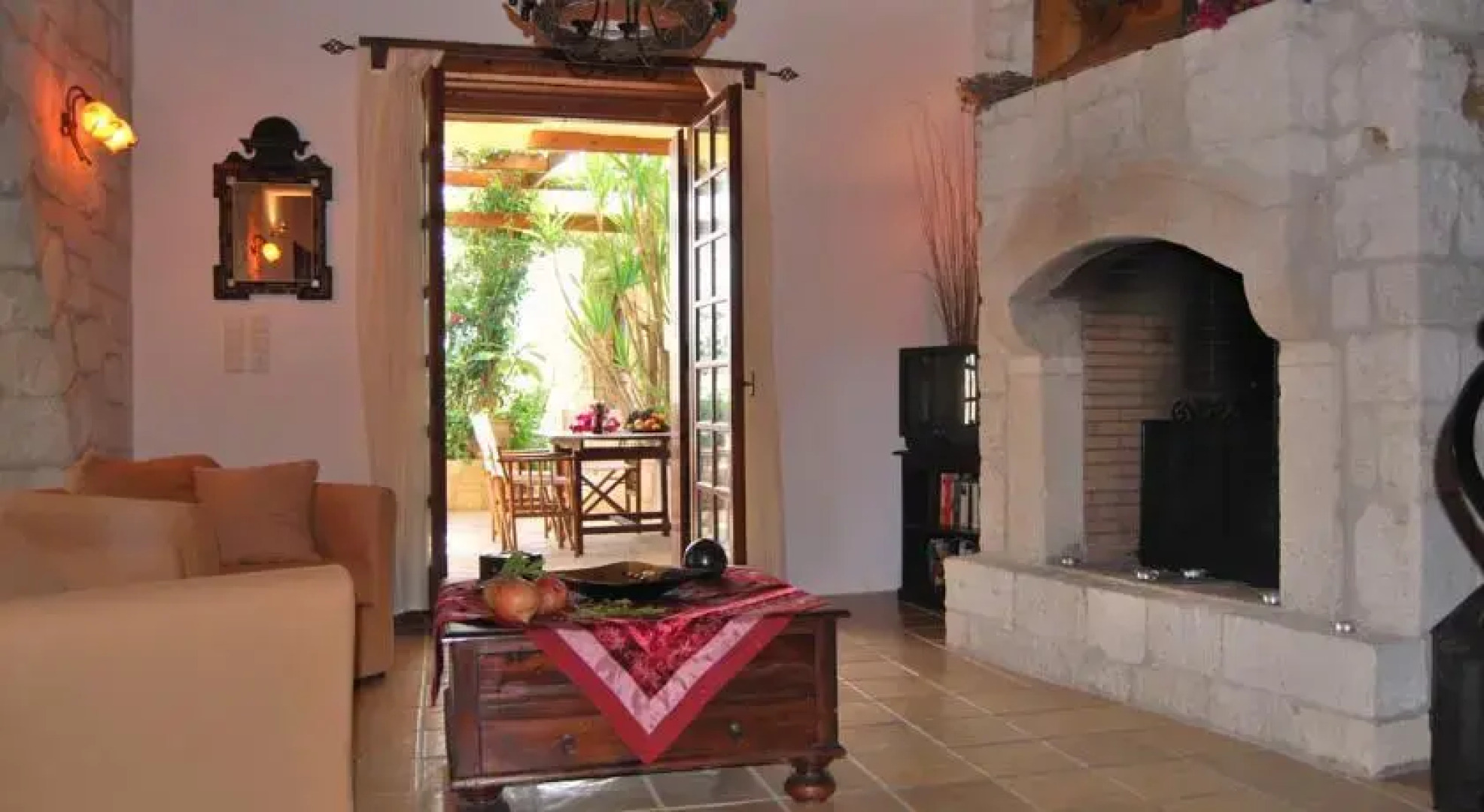 Villa Fabrica - The old olives press.